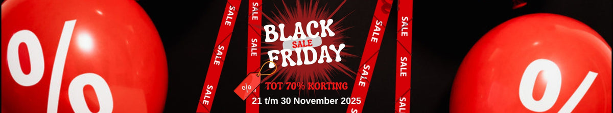Bedankt voor je aanmelding van Black Friday!
