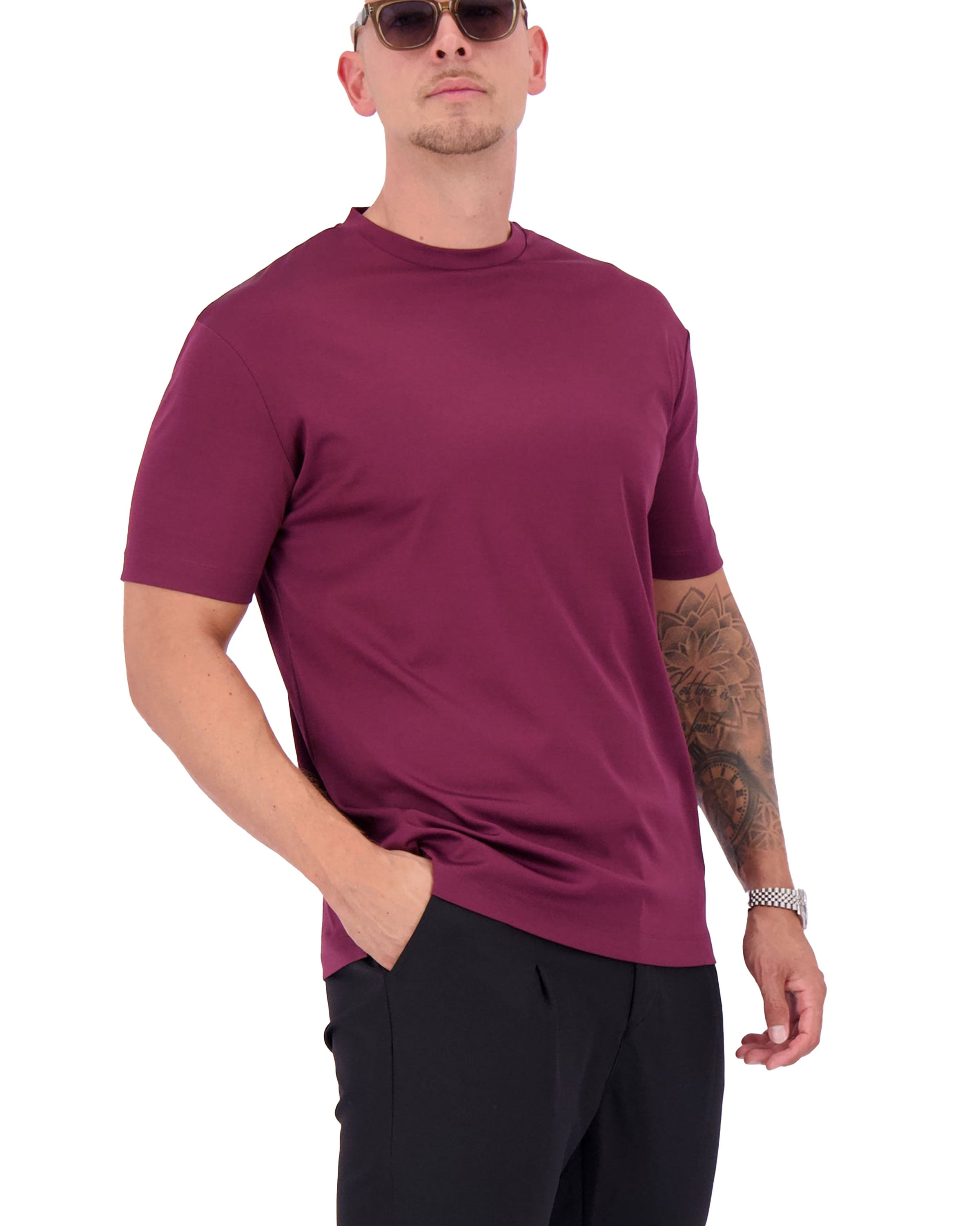Mercerized Cotton T-Shirt