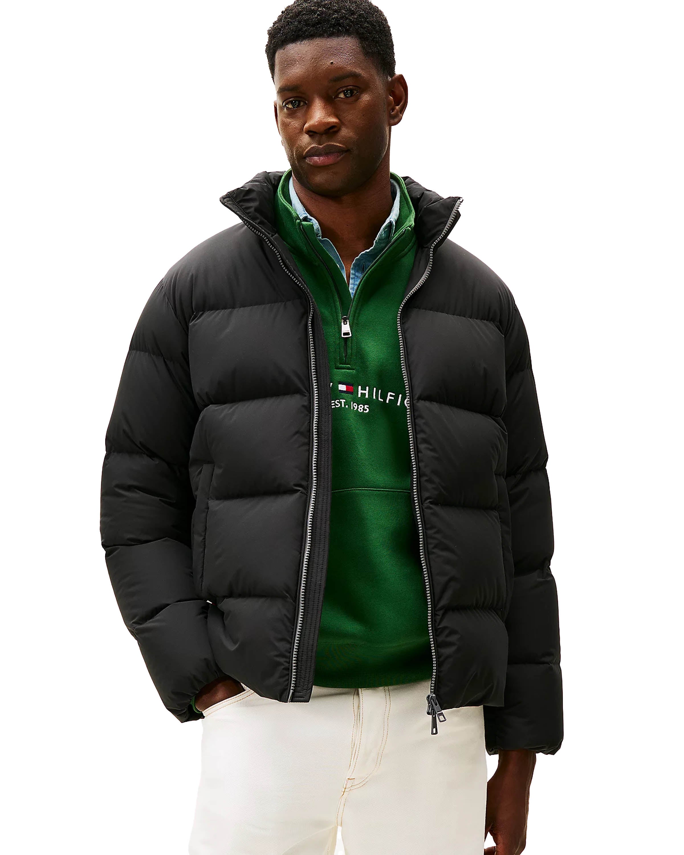 Down Stand Puffer Jas