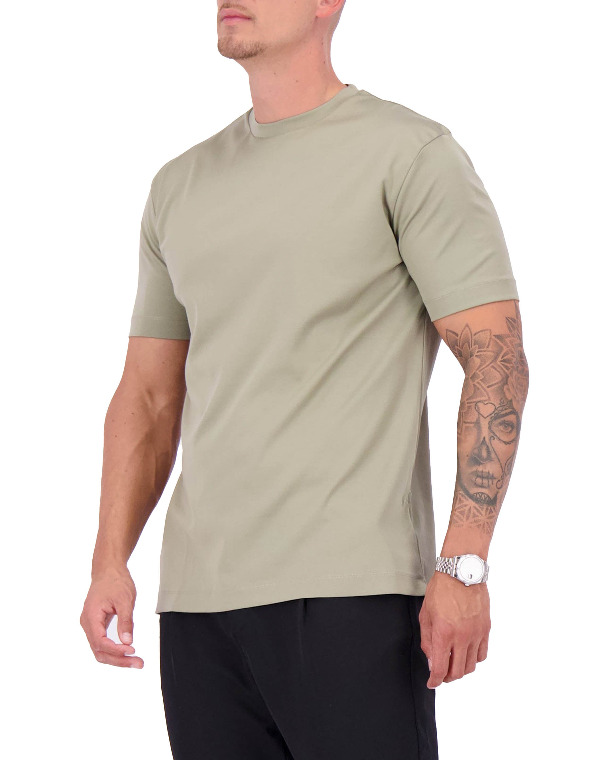 Mercerized Cotton T-Shirt