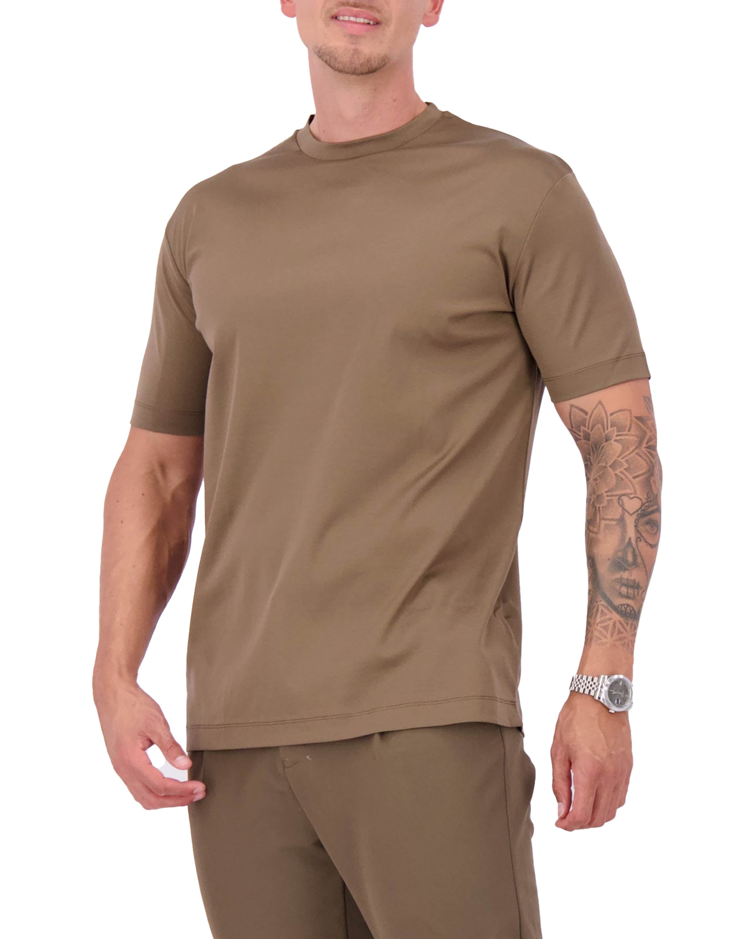 Mercerized Cotton T-Shirt