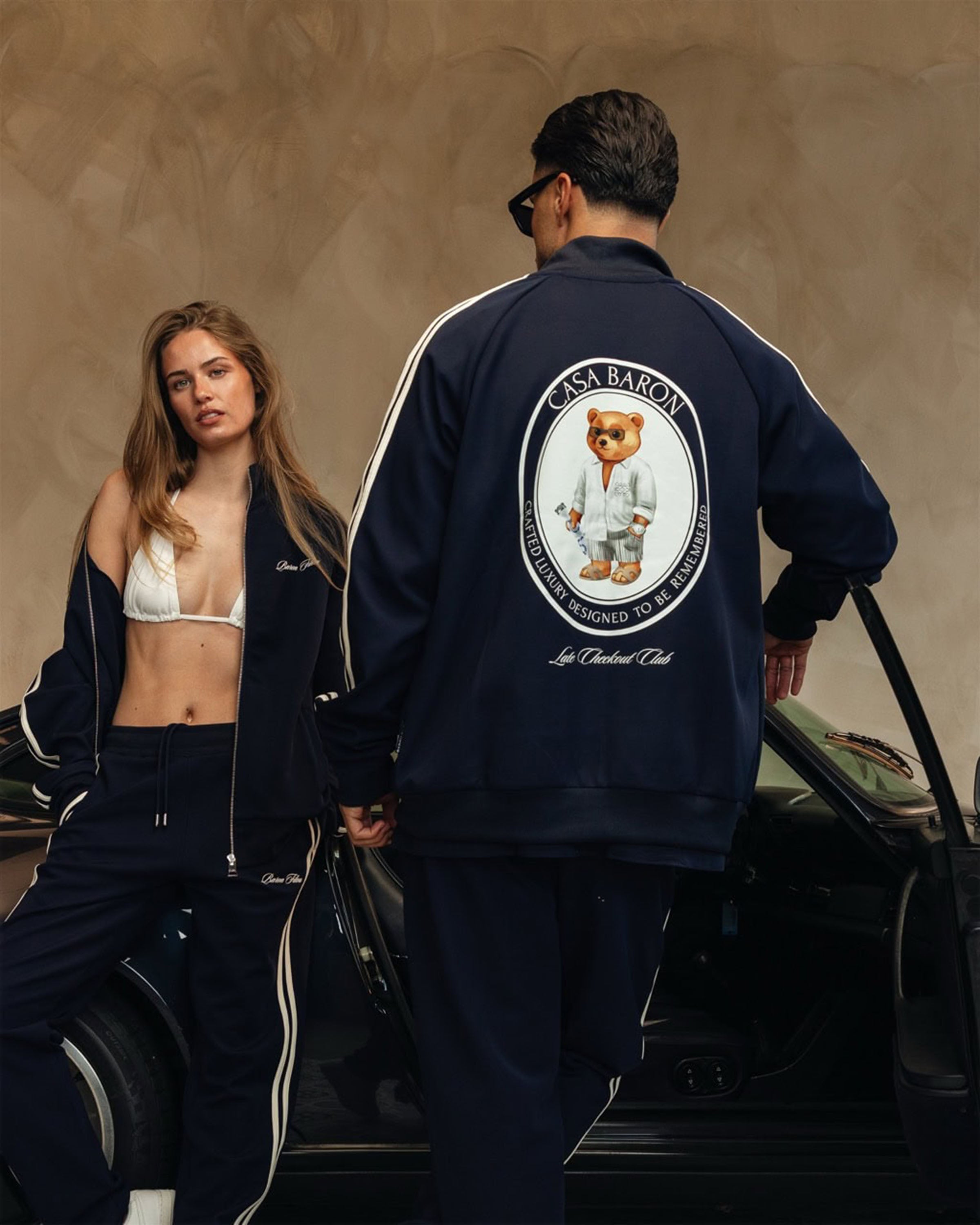 Oval Backprint Tracksuit Vest Filou CLXVIII. Casa Baron