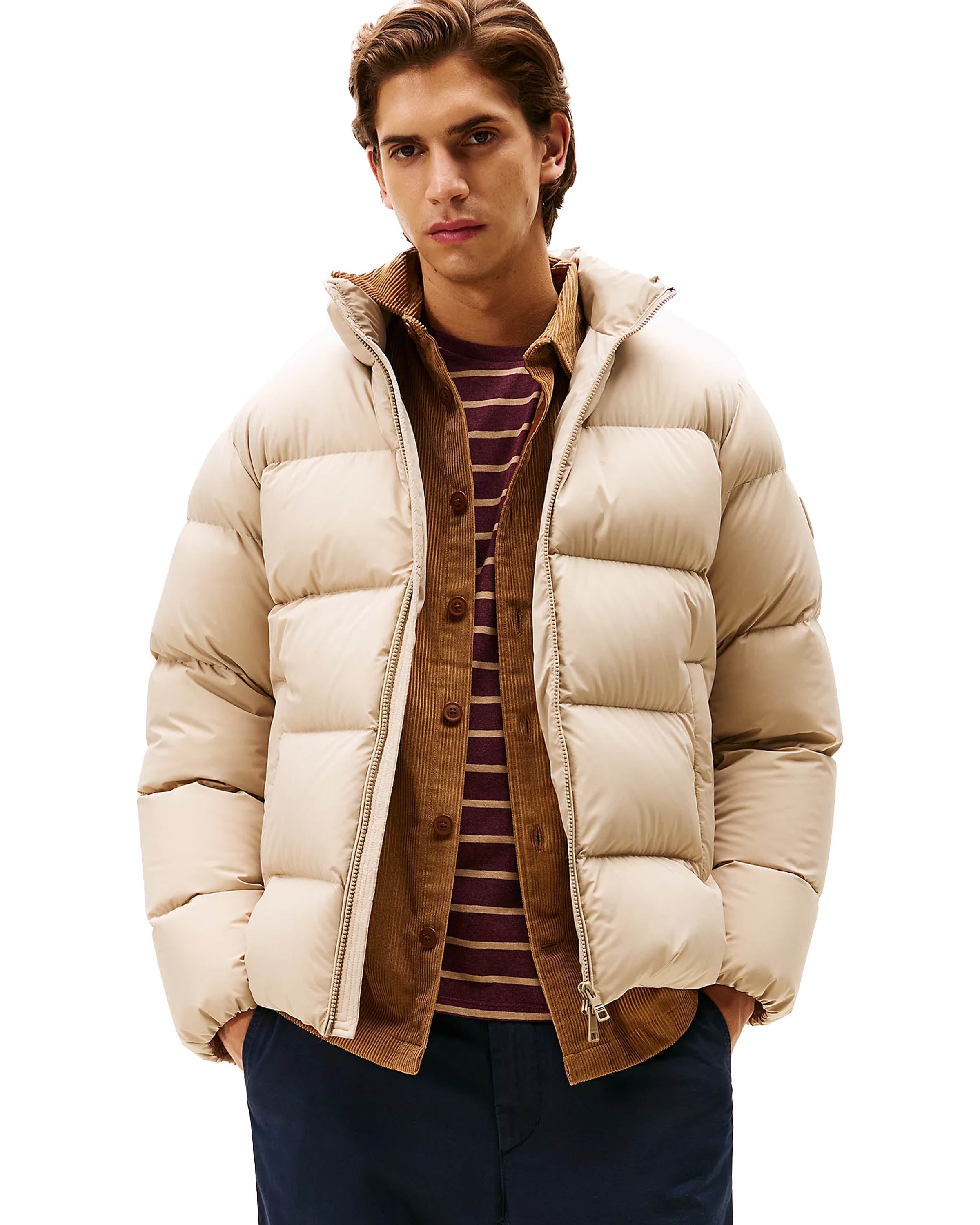 Down Stand Puffer Jas