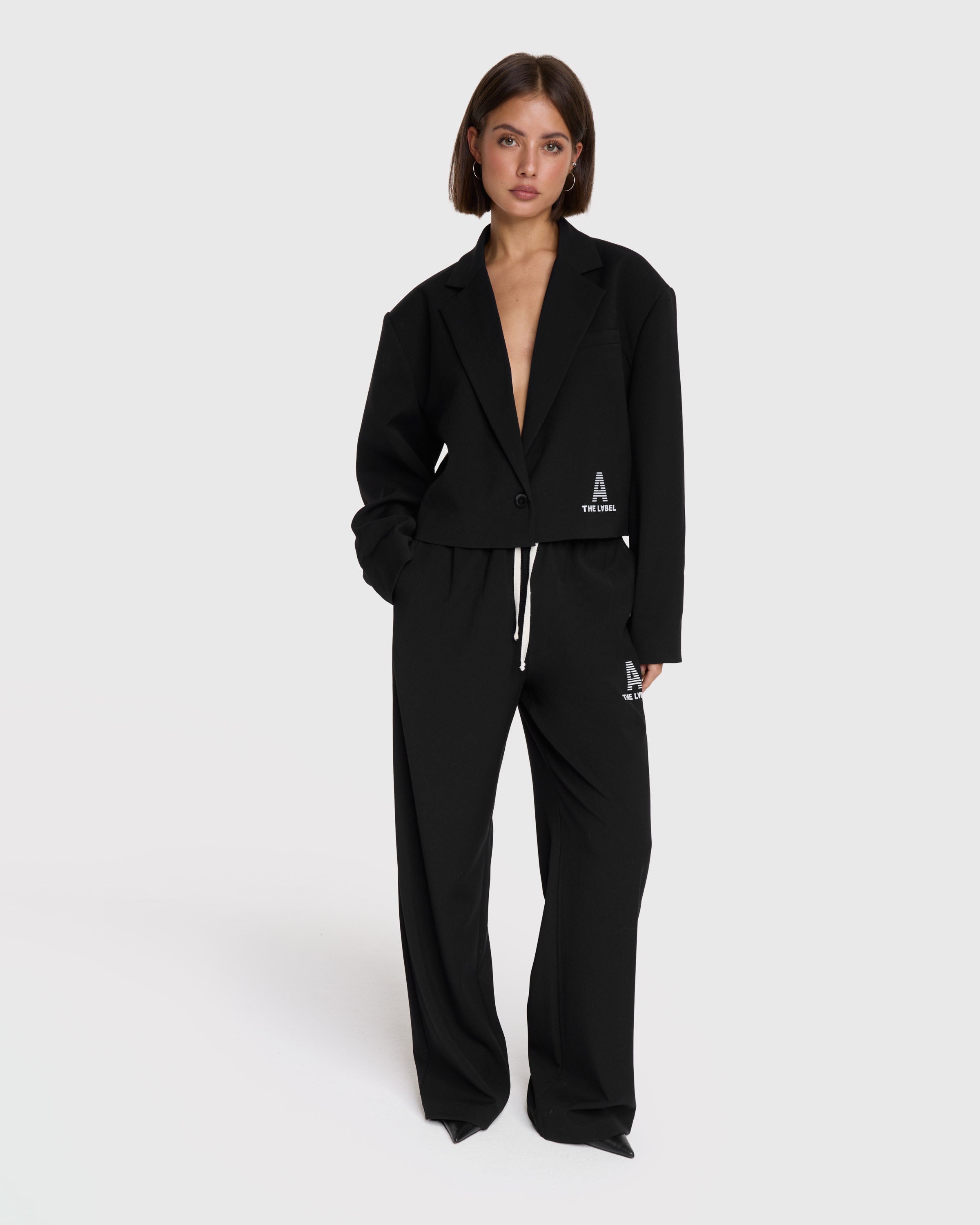 Flowy Cropped Blazer