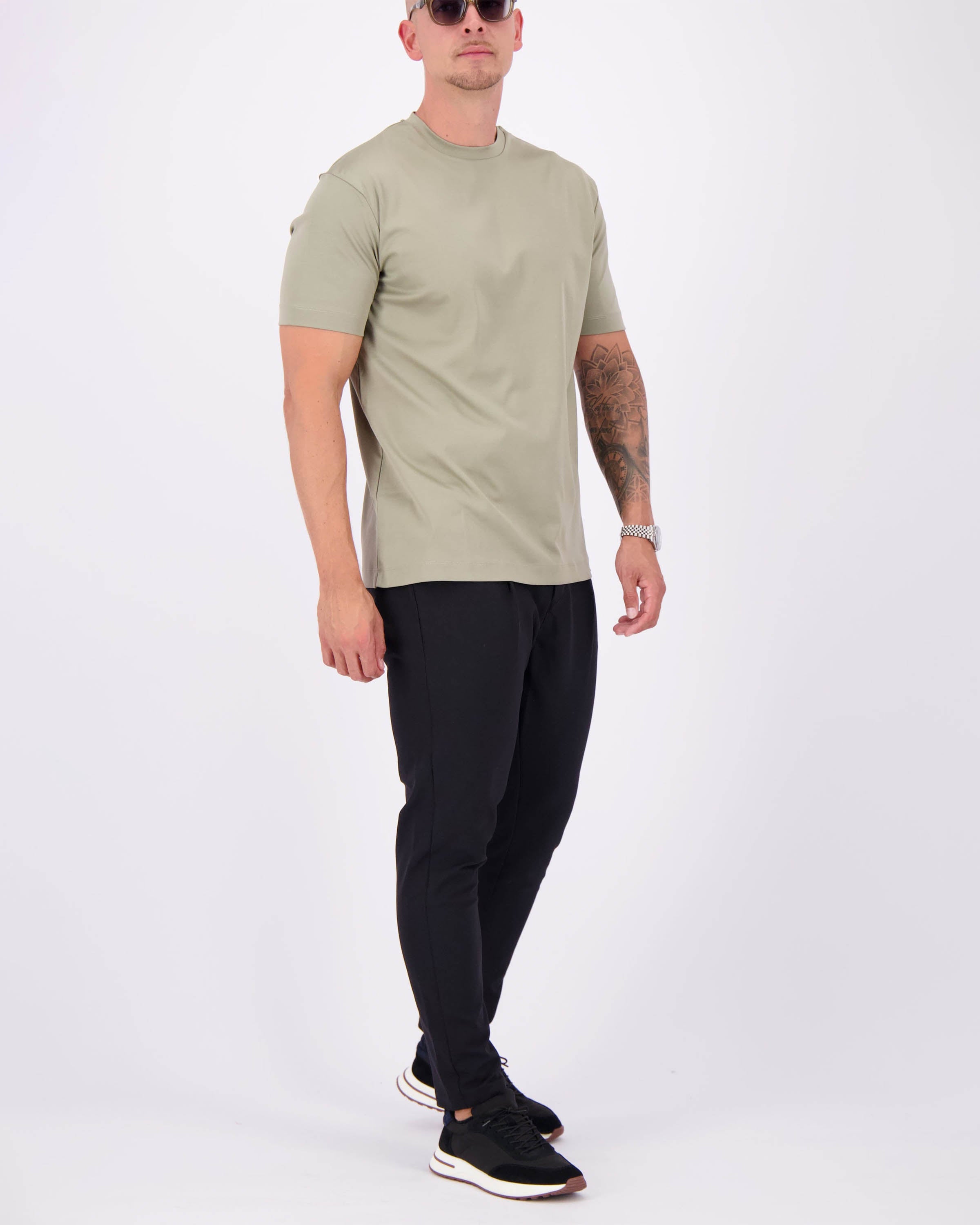 Mercerized Cotton T-Shirt