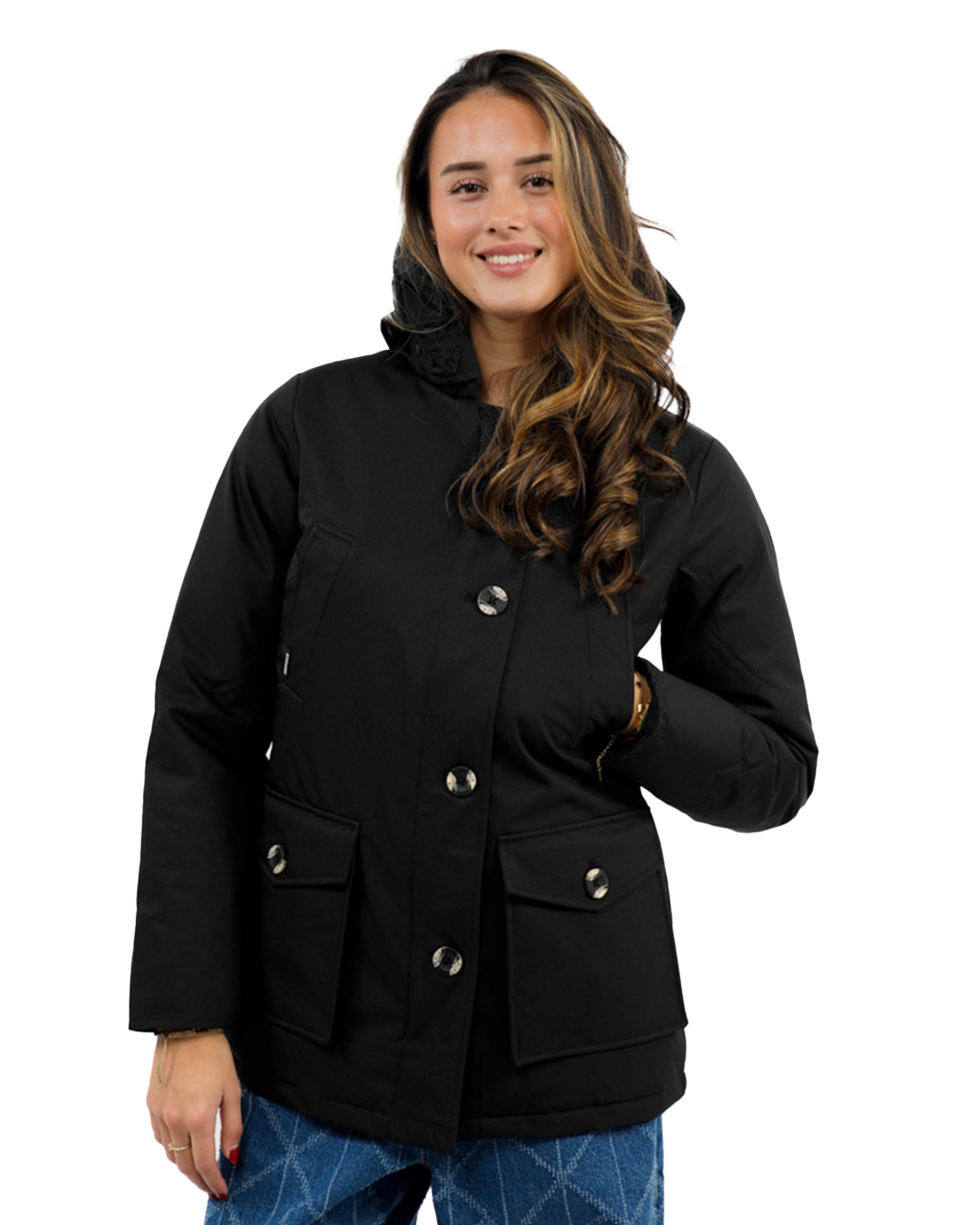 4 Pocket Parka Gewatteerde Winterjas