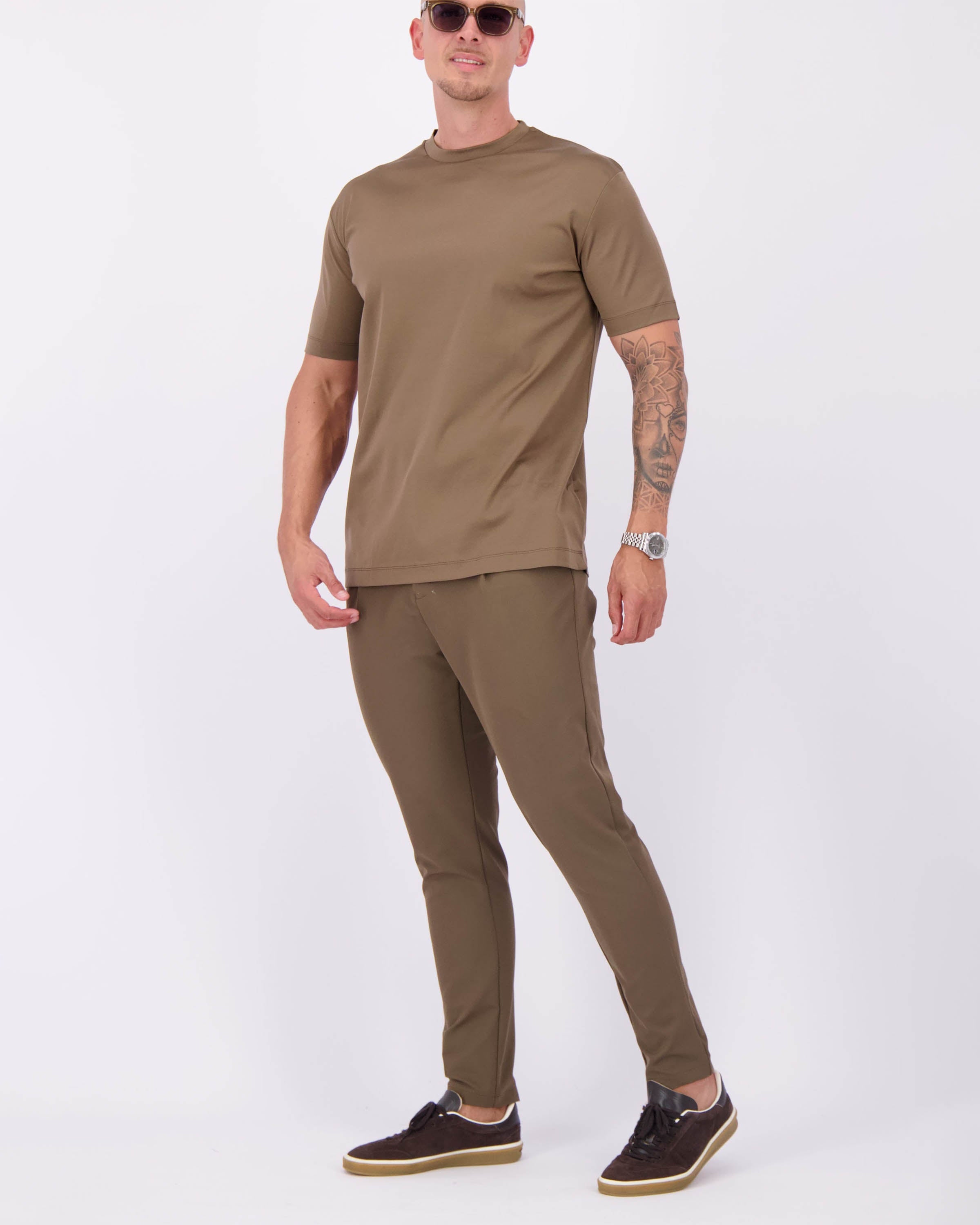 Mercerized Cotton T-Shirt