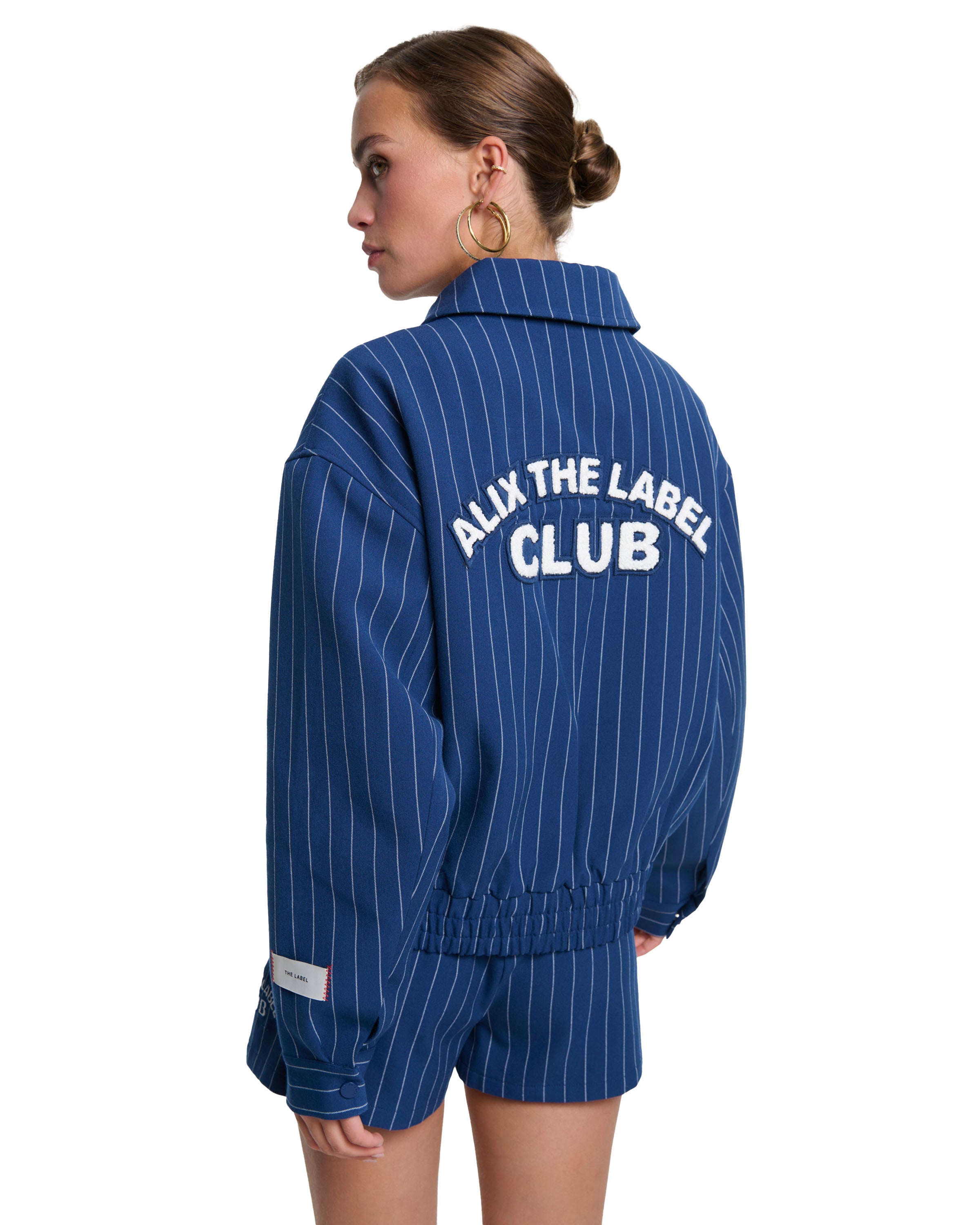 Clean Striped Bomber