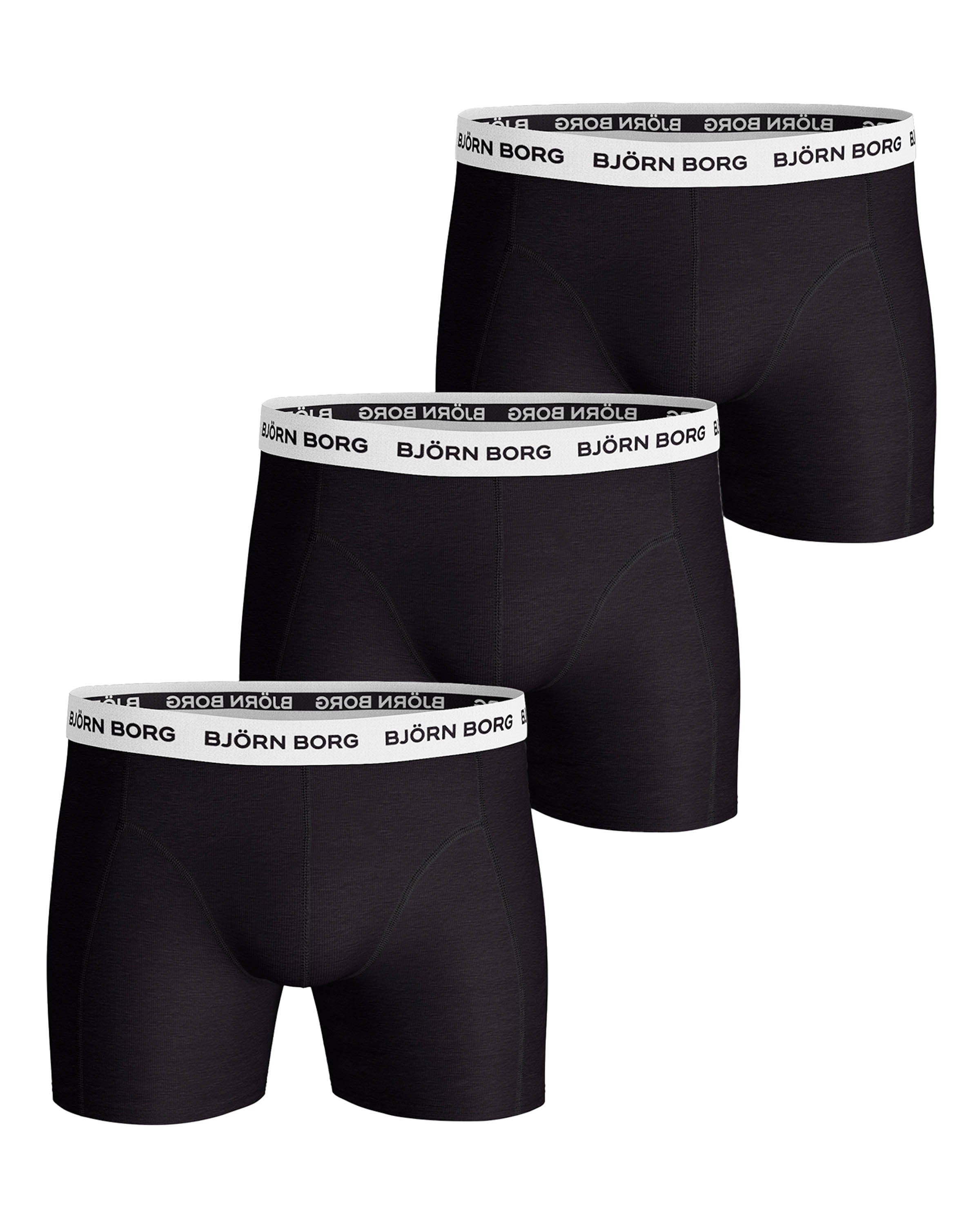 Cotton Stretch Boxers 3 Pack