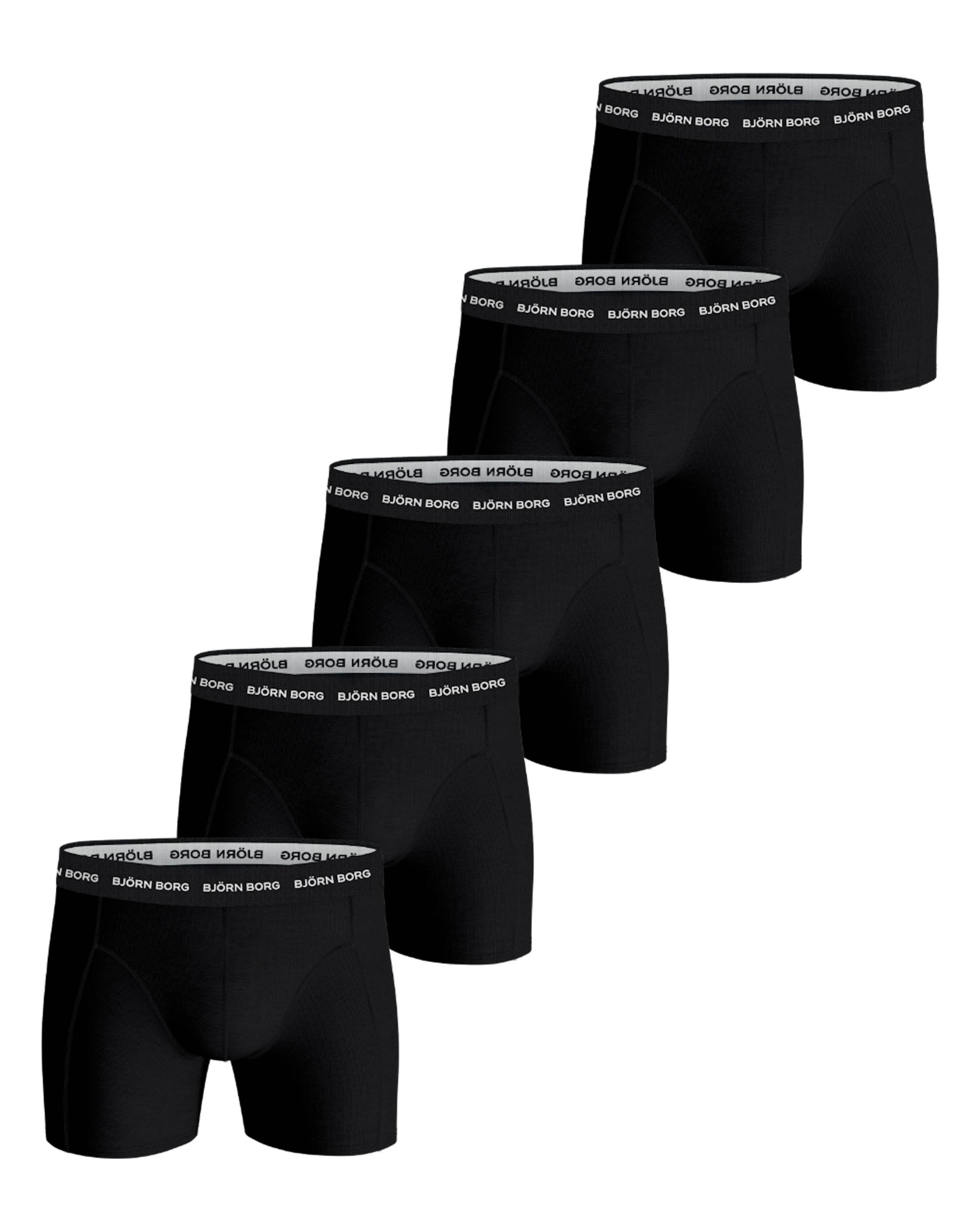 Cotton Stretch Boxers 5 Pack