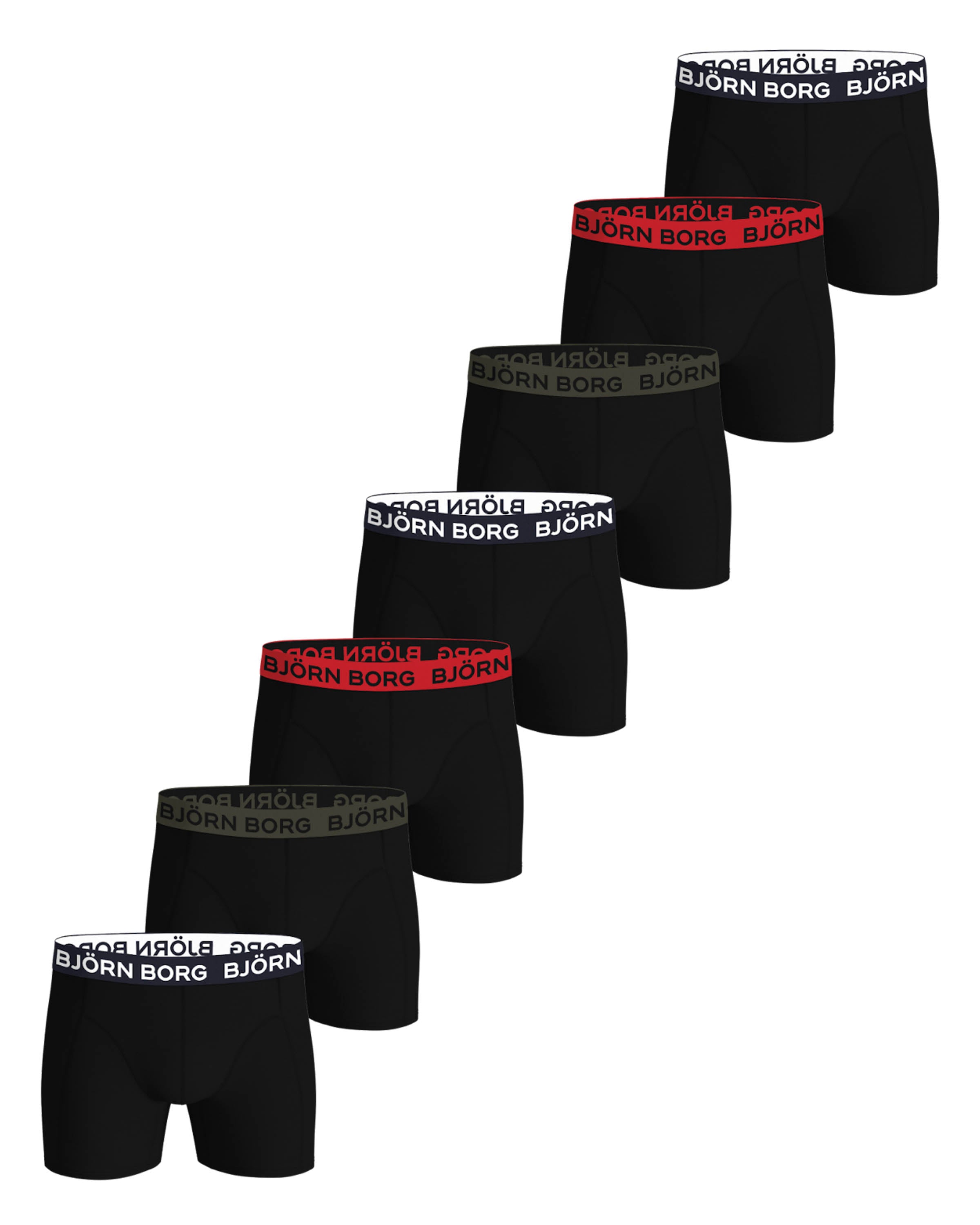 Cotton Stretch Boxers 7 Pack