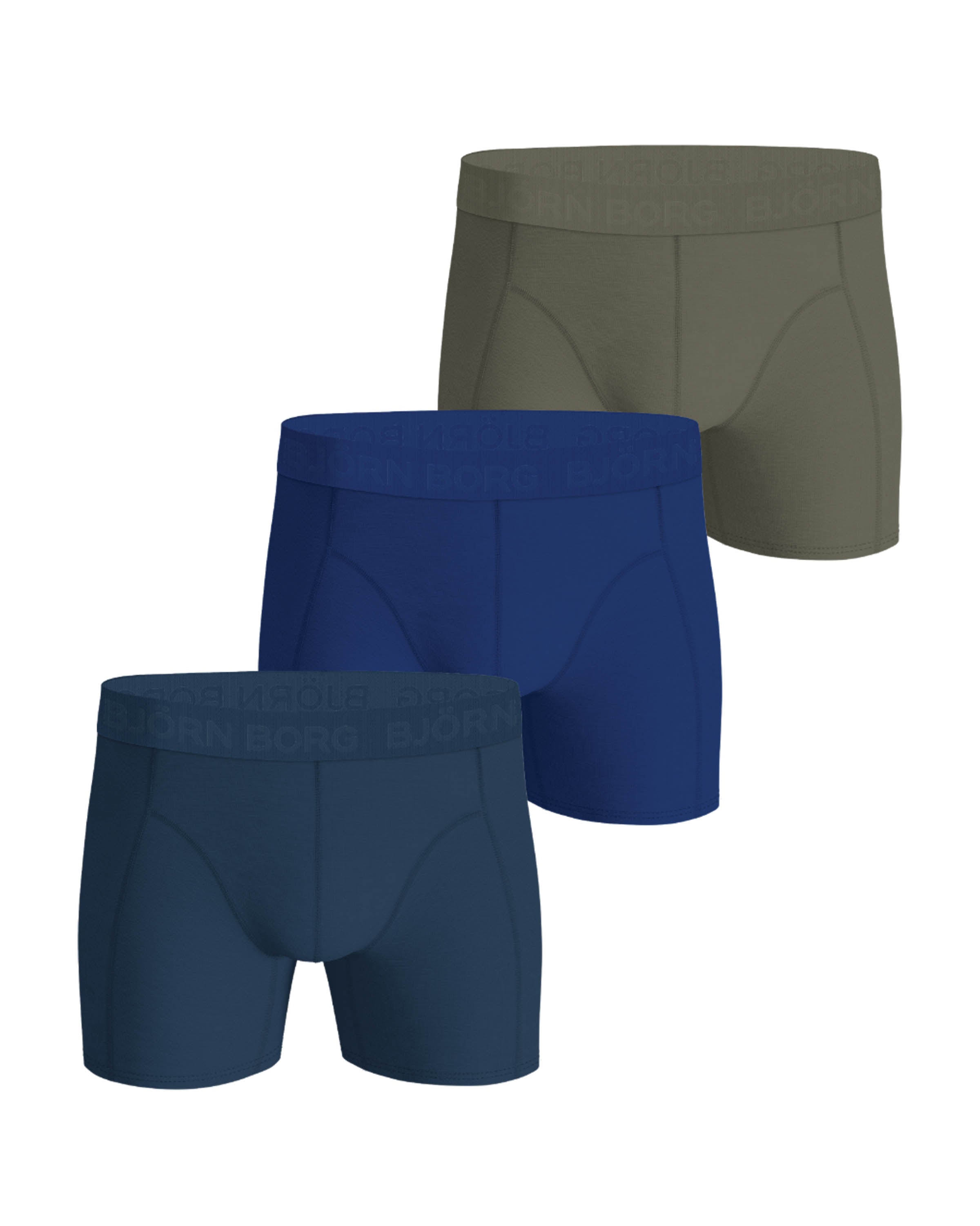 Cotton Stretch Boxers 3 Pack