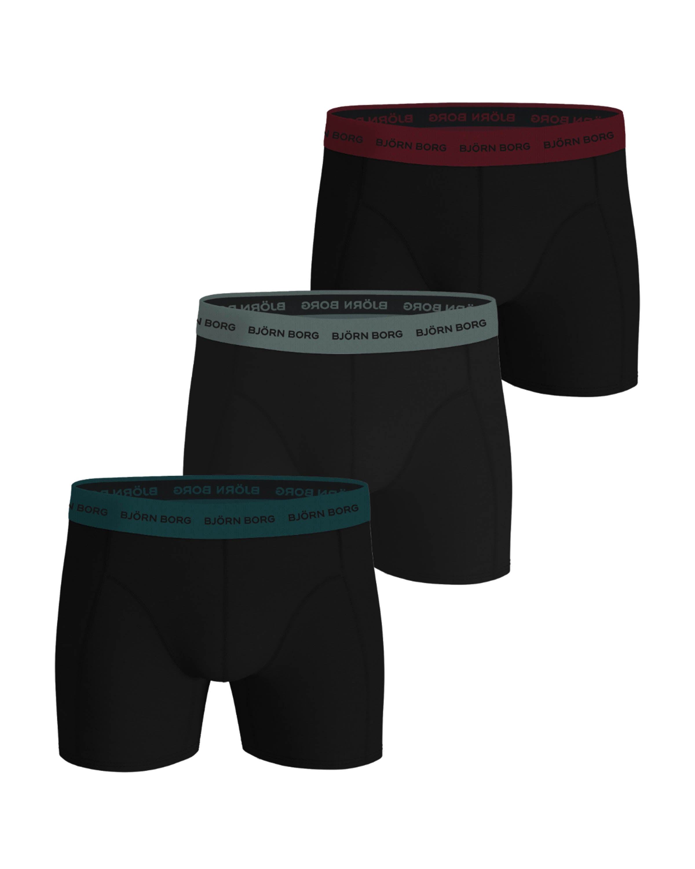 Cotton Stretch Boxers 3 Pack