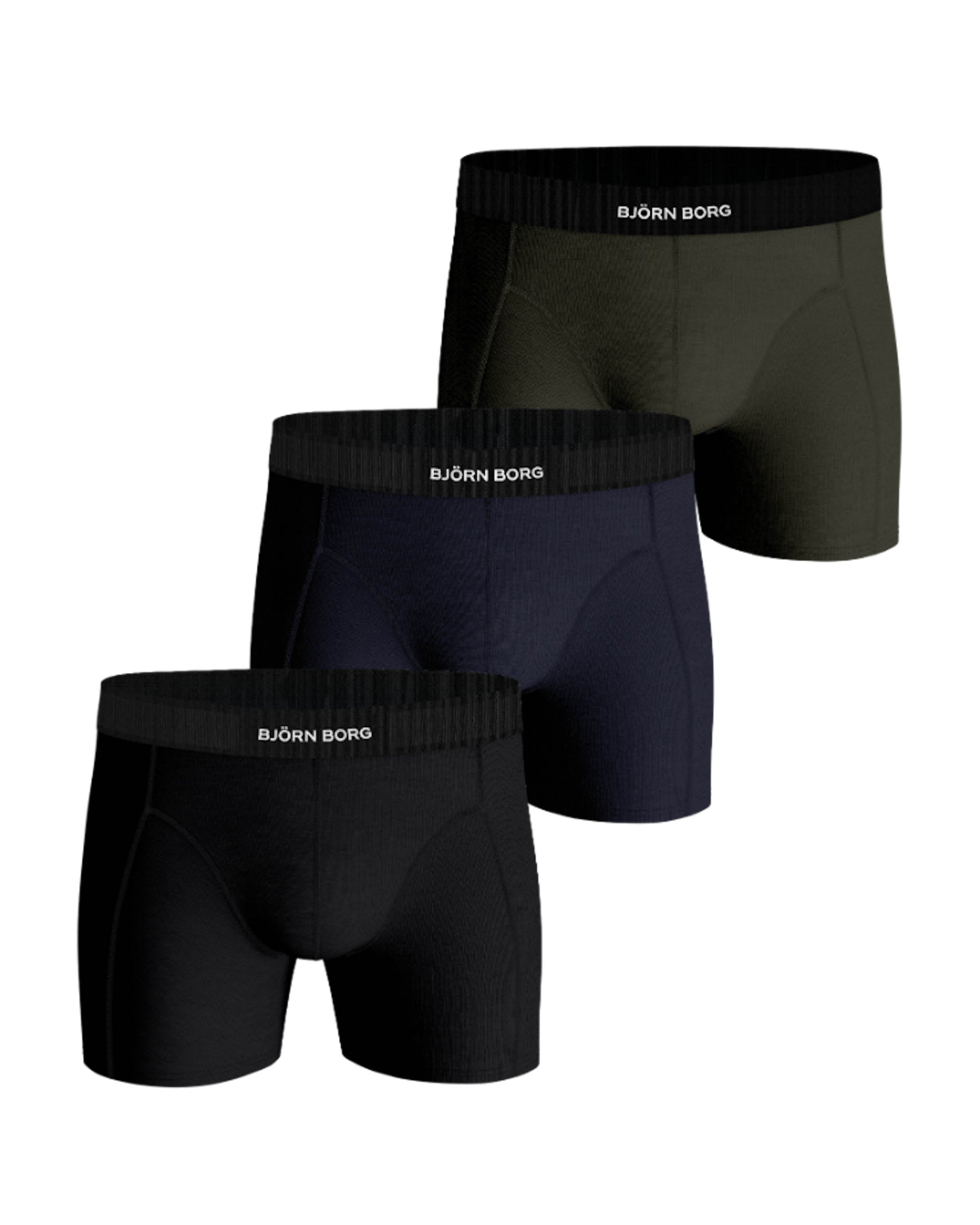 Organic Cotton Stretch Boxers 3 Pack