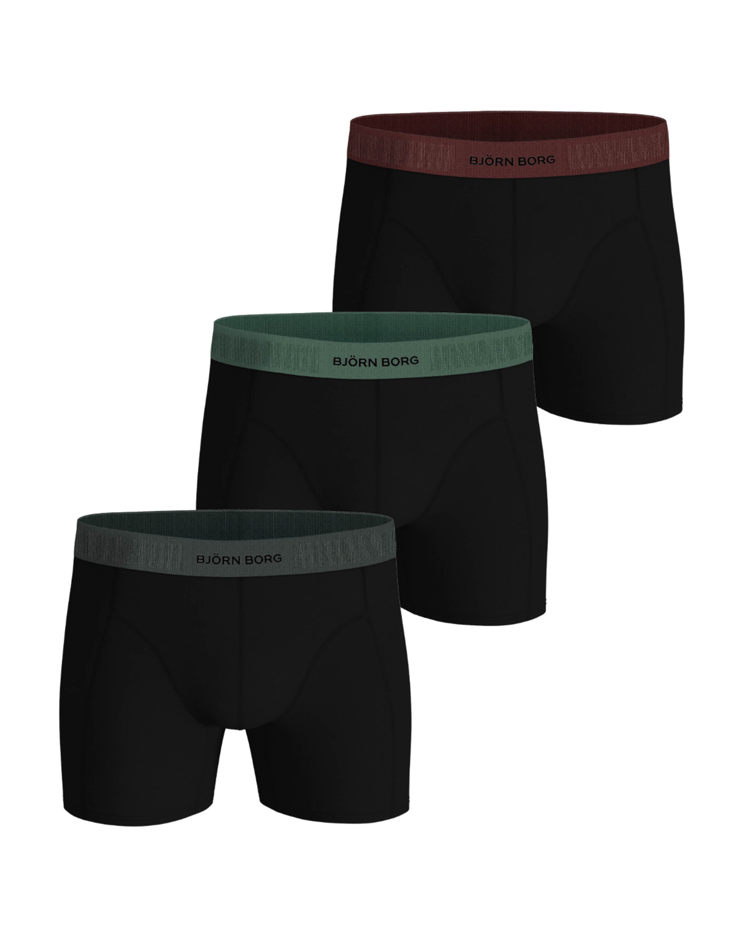 Organic Cotton Stretch Boxers 3 Pack