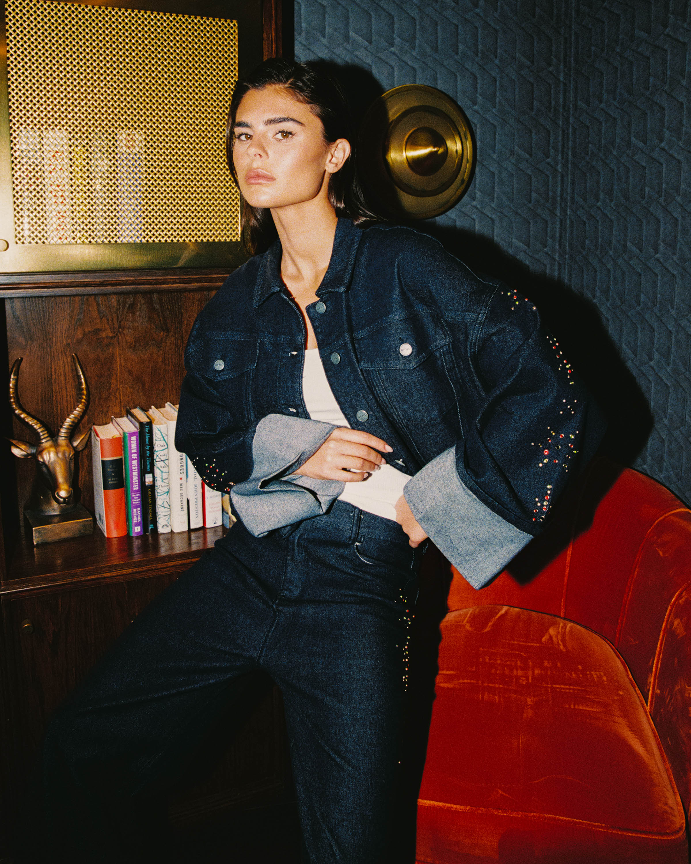 Rebel Cropped Spijkerjas