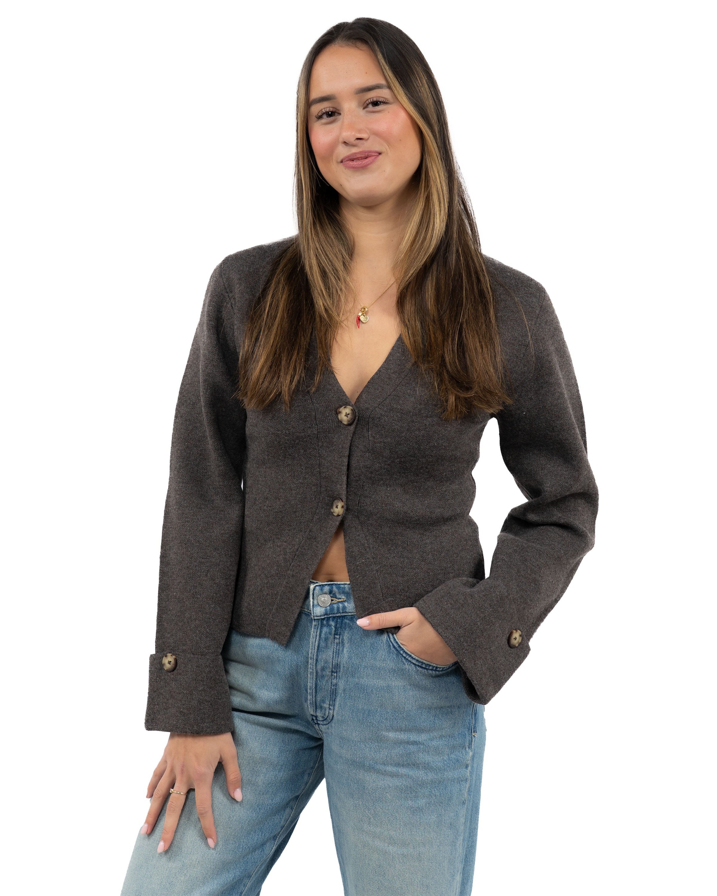 Knitted Sculptured Vest