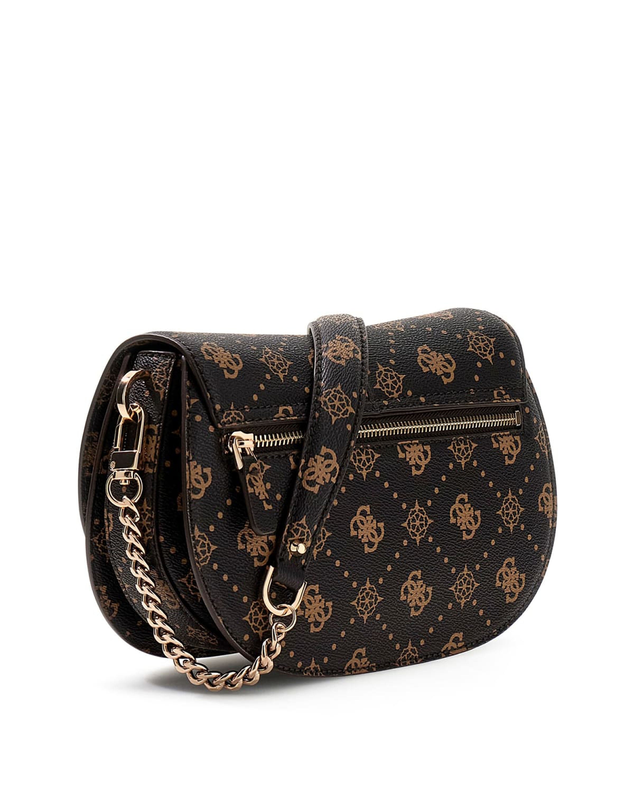 Carrie Logo Flap Schoudertas