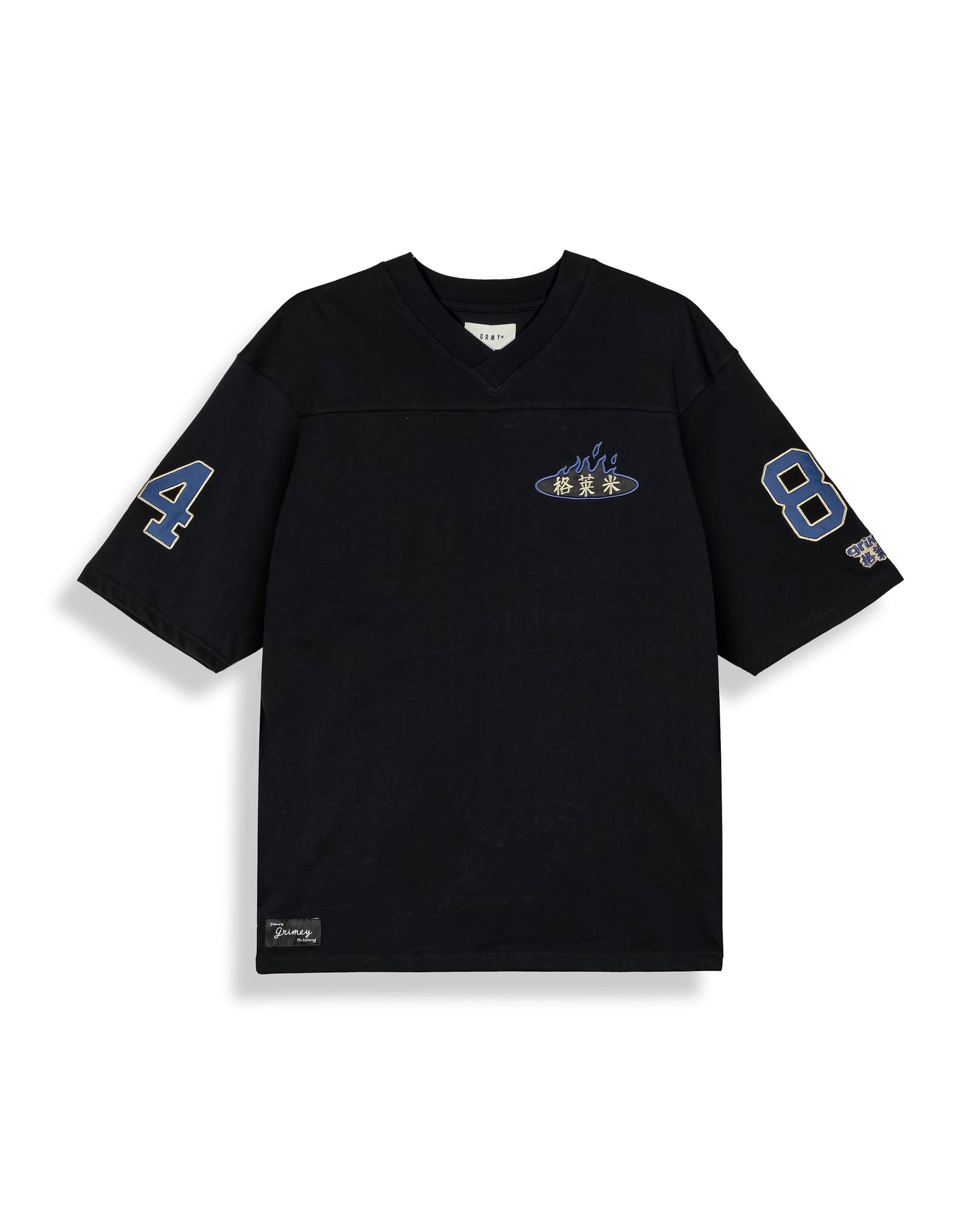 Concreat Jungle V Neck Oversized T-Shirt