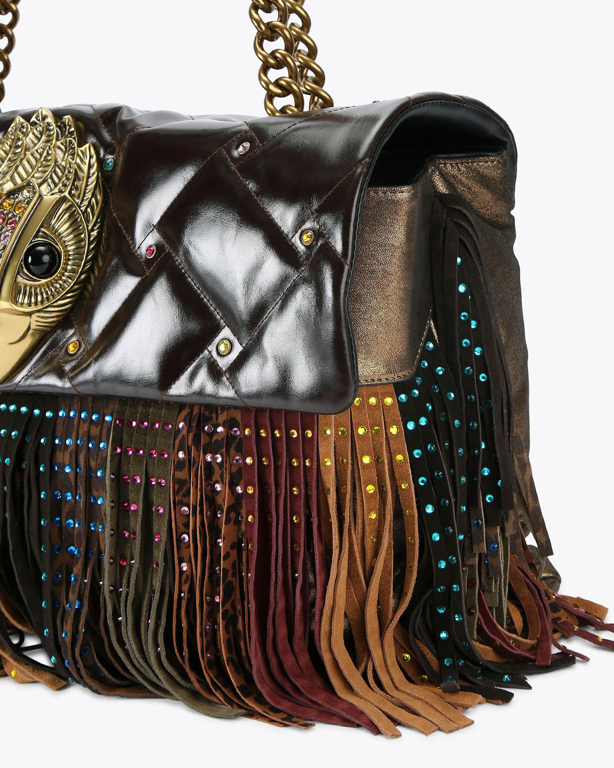 Macro Kensington Fringe Schoudertas