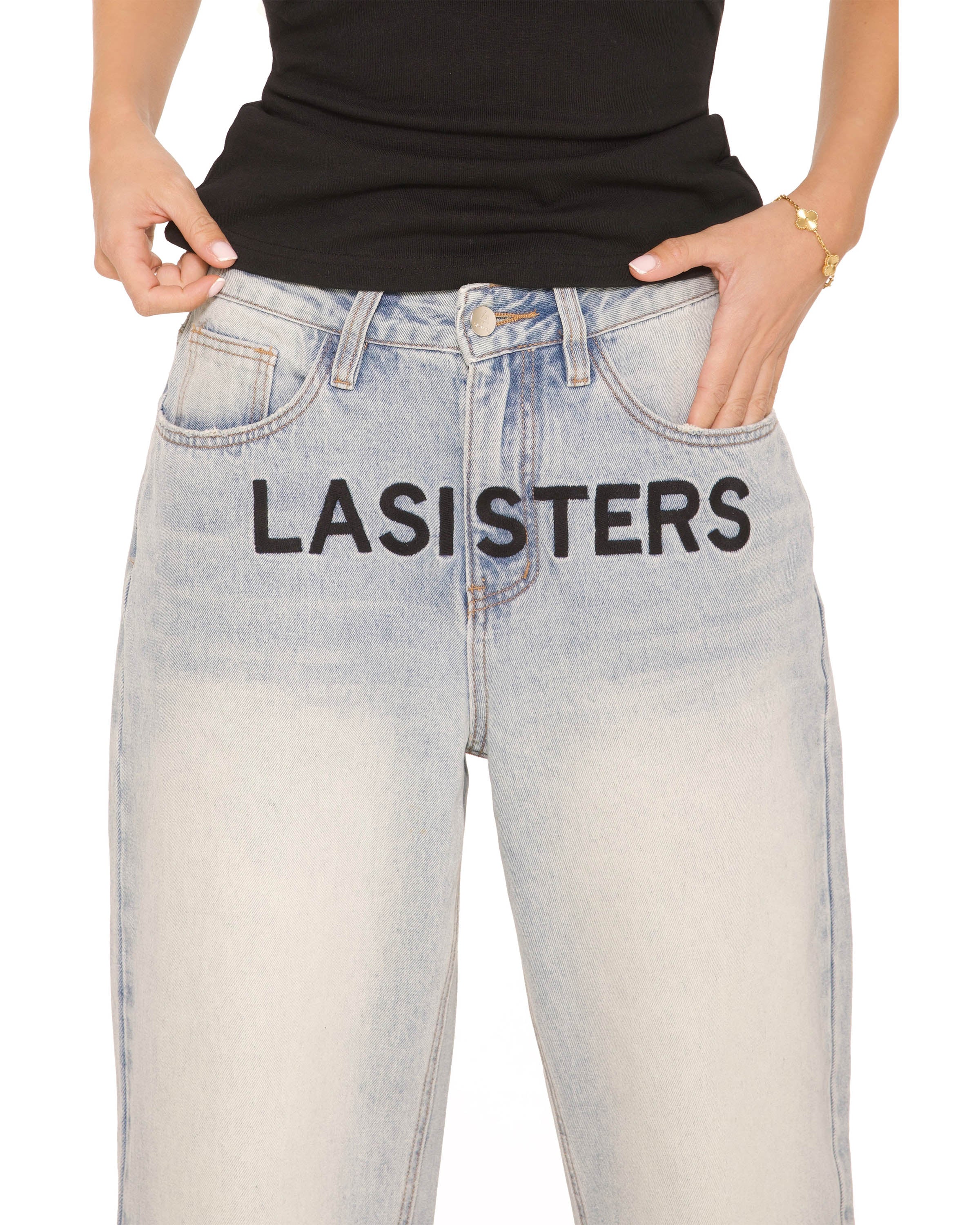 Embroidered Signature Broek