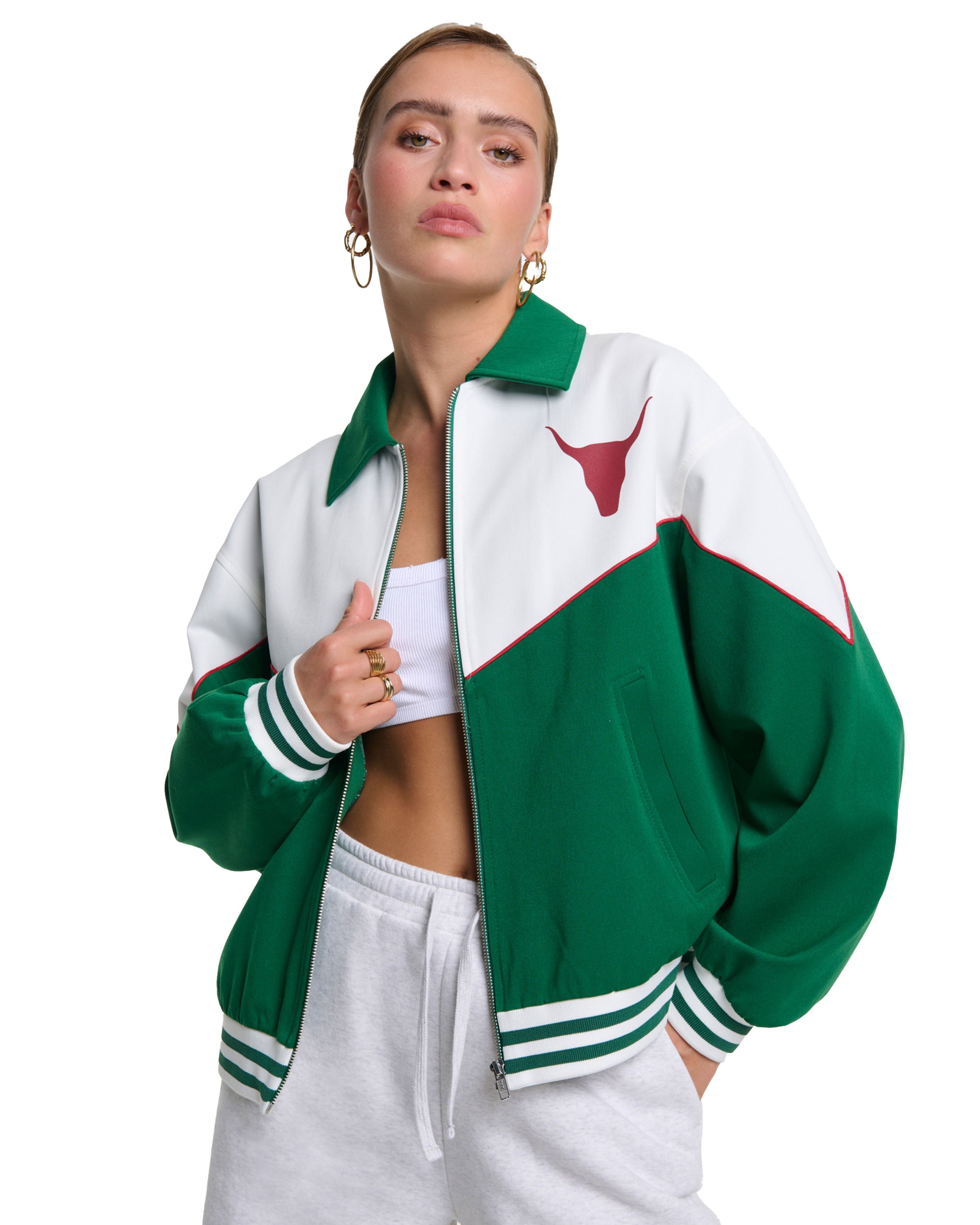 Colourblocking Bomber