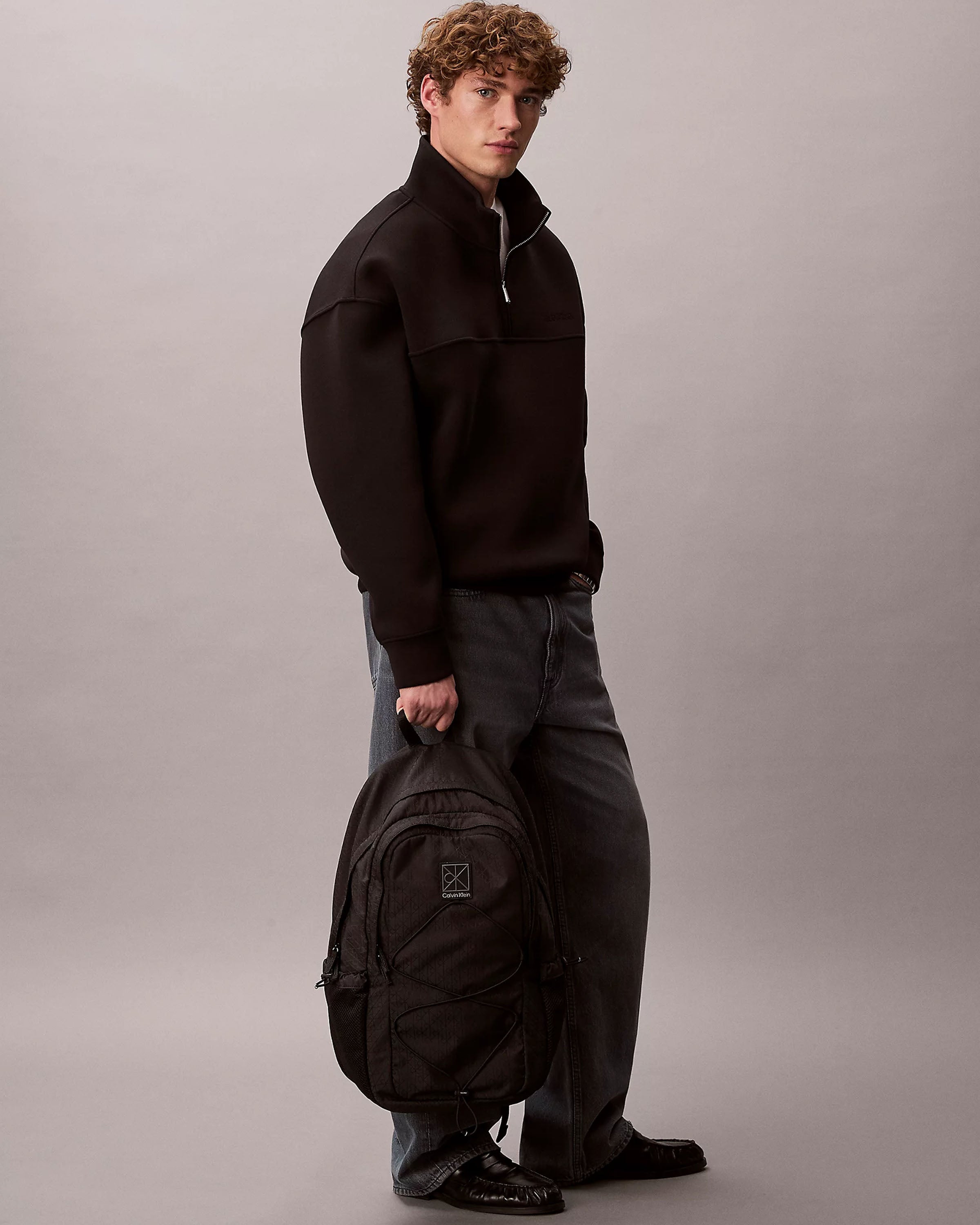 Utility Emblem Bungee Backpack