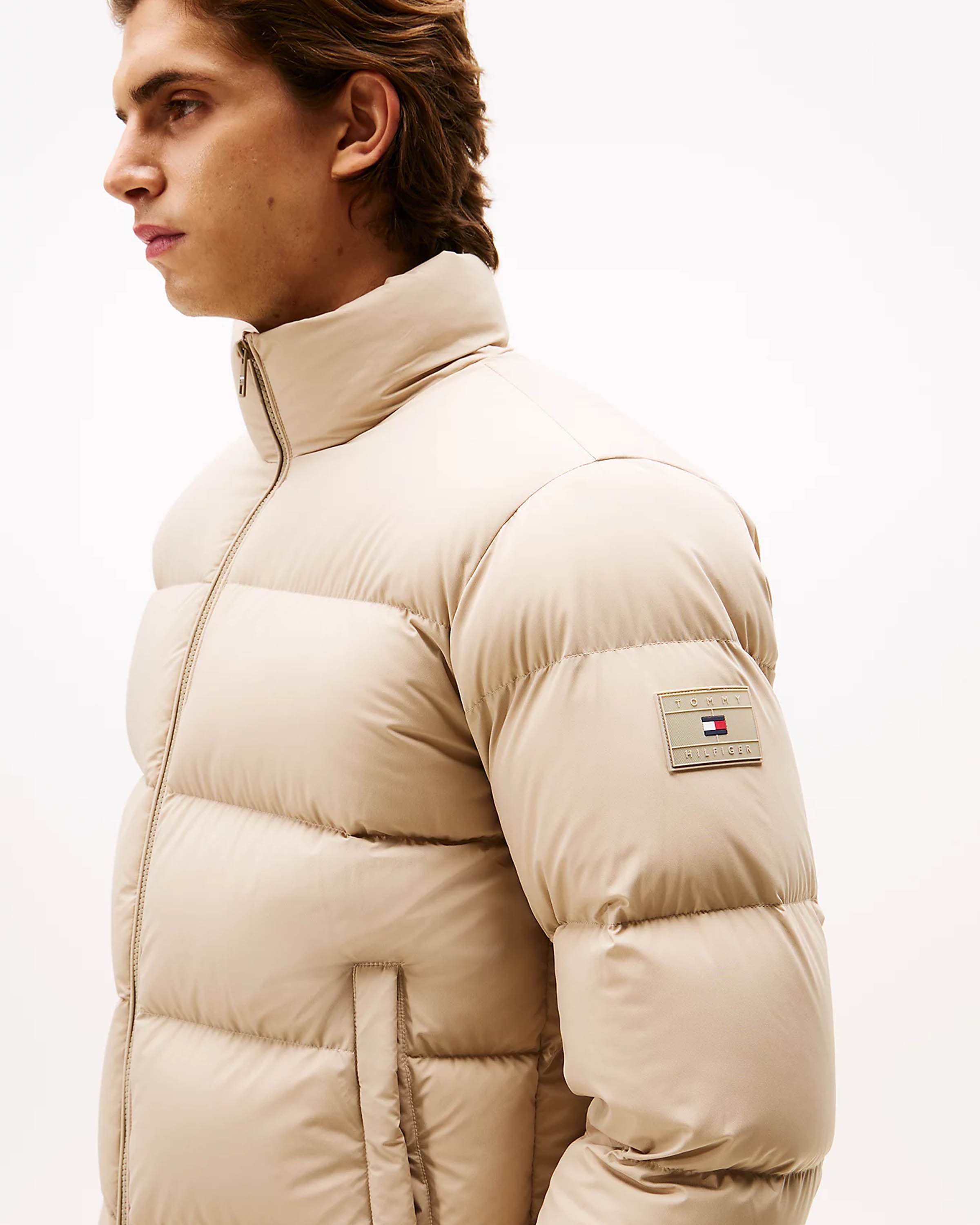 Down Stand Puffer Jas