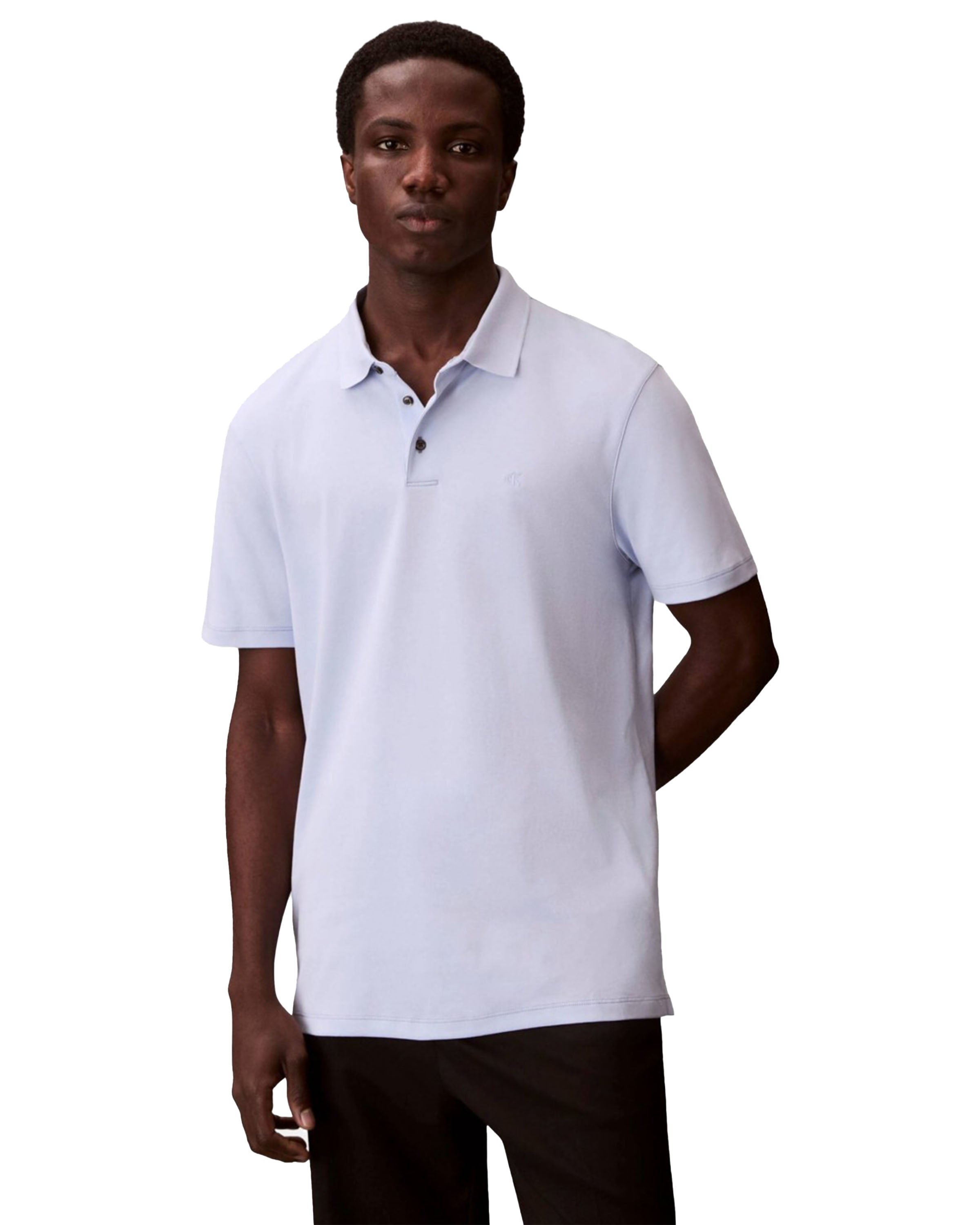 Supima Chest Emb Polo
