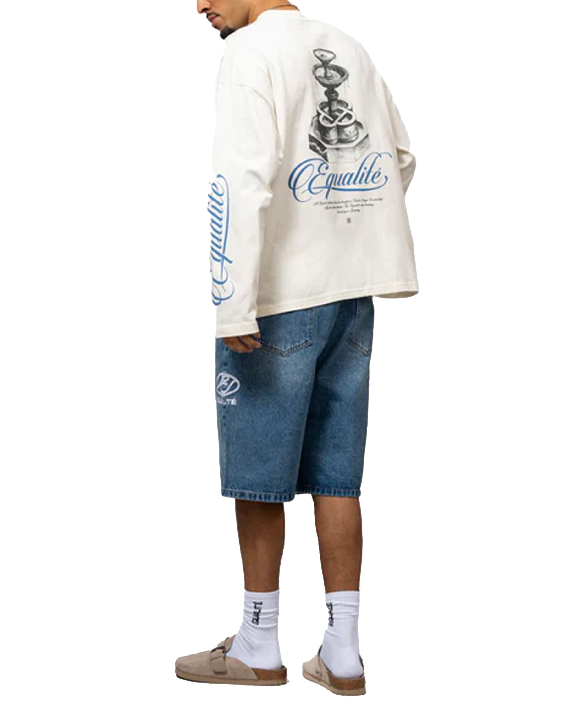 Fountain Oversized Longsleeve T-Shirt