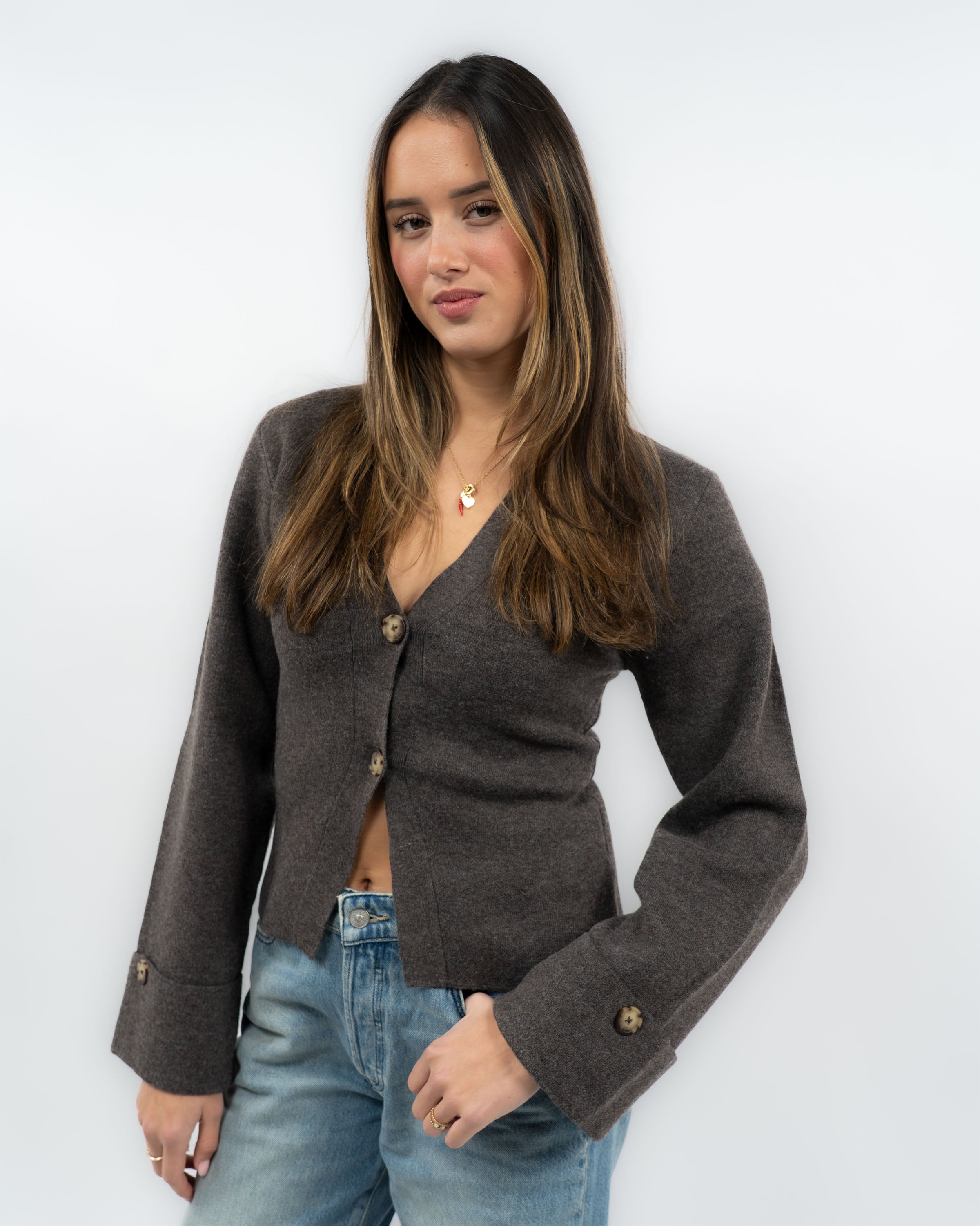 Knitted Sculptured Vest