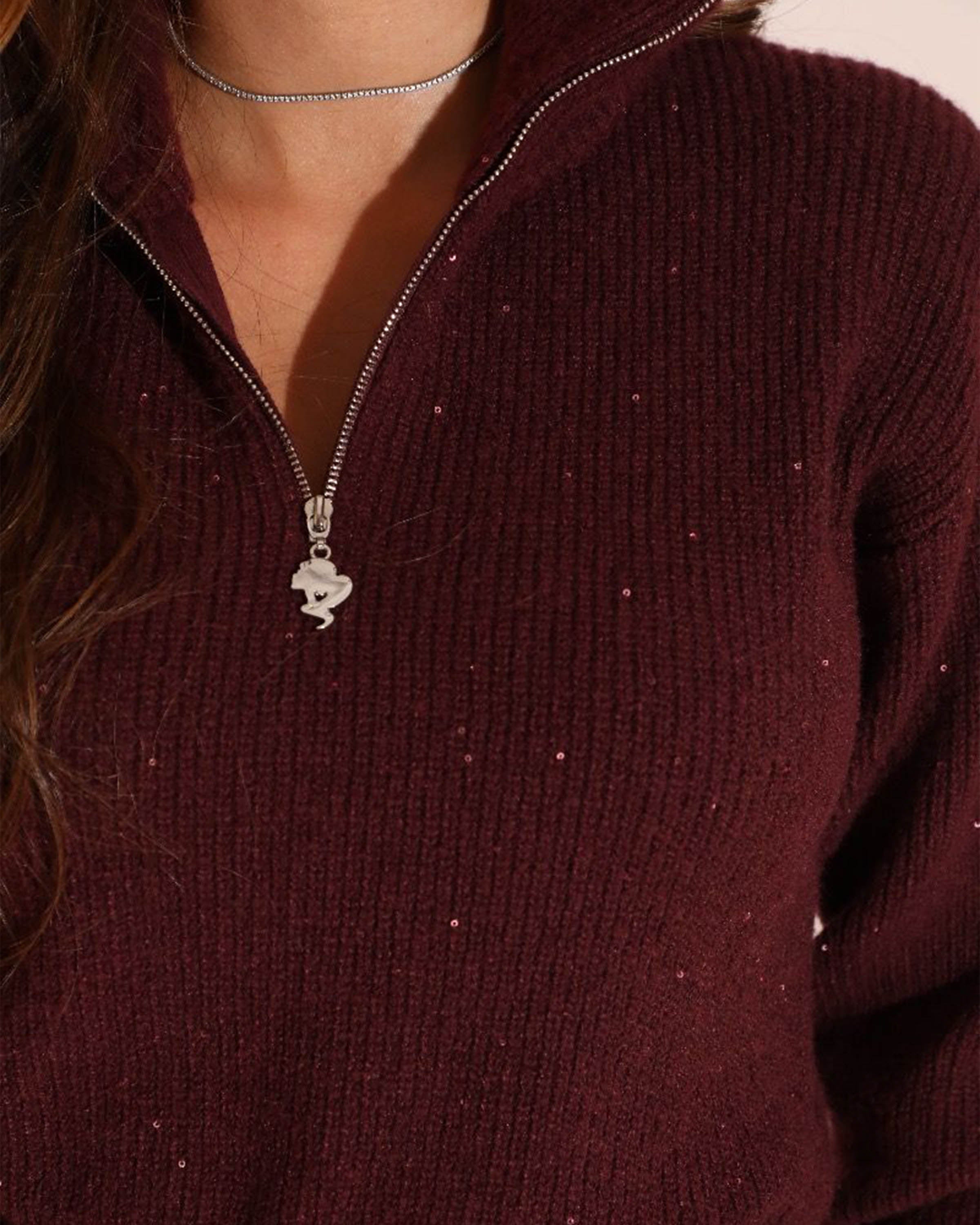 Pia Pully Sweater Sequins