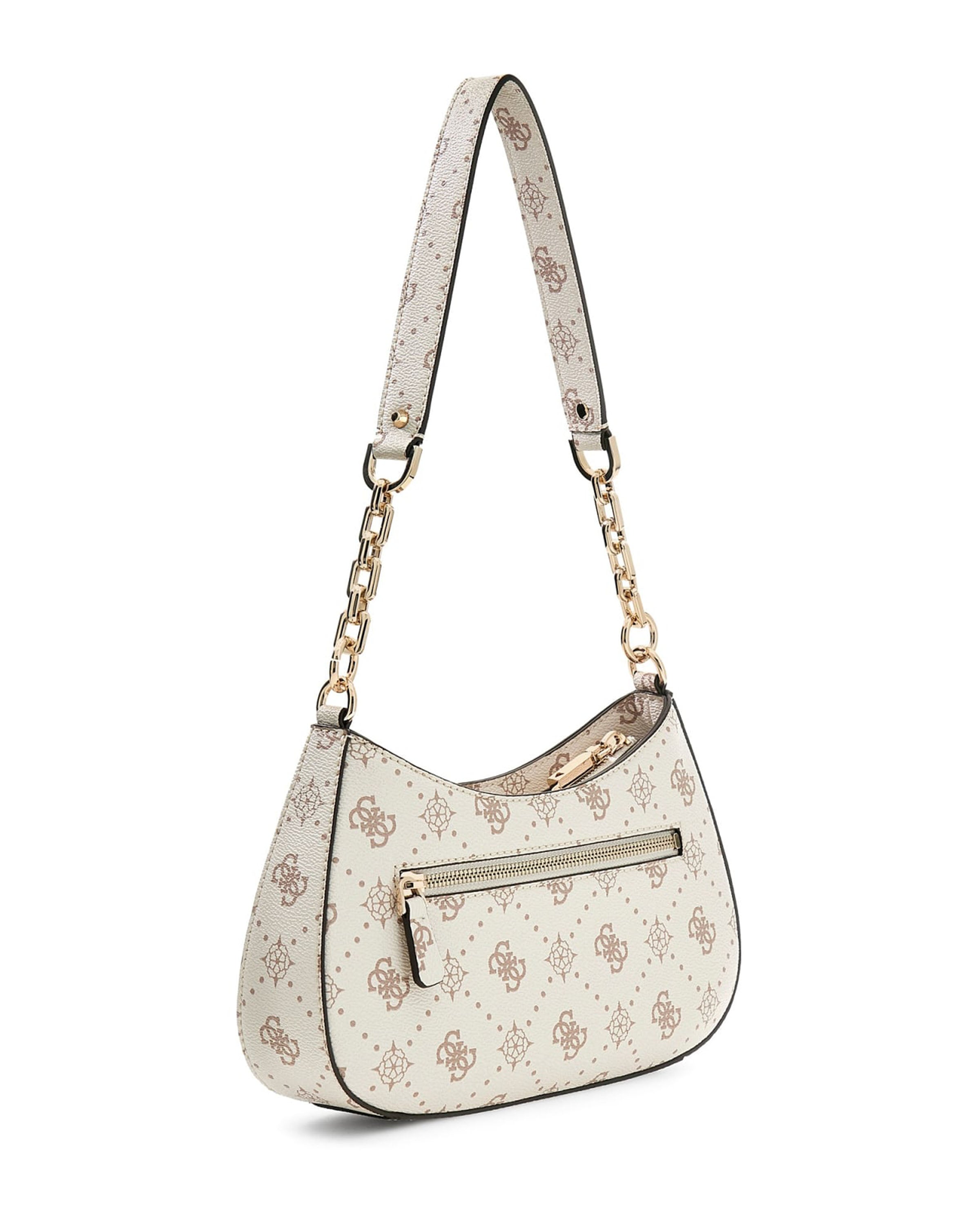 Carrie Logo Top Zip Schoudertas