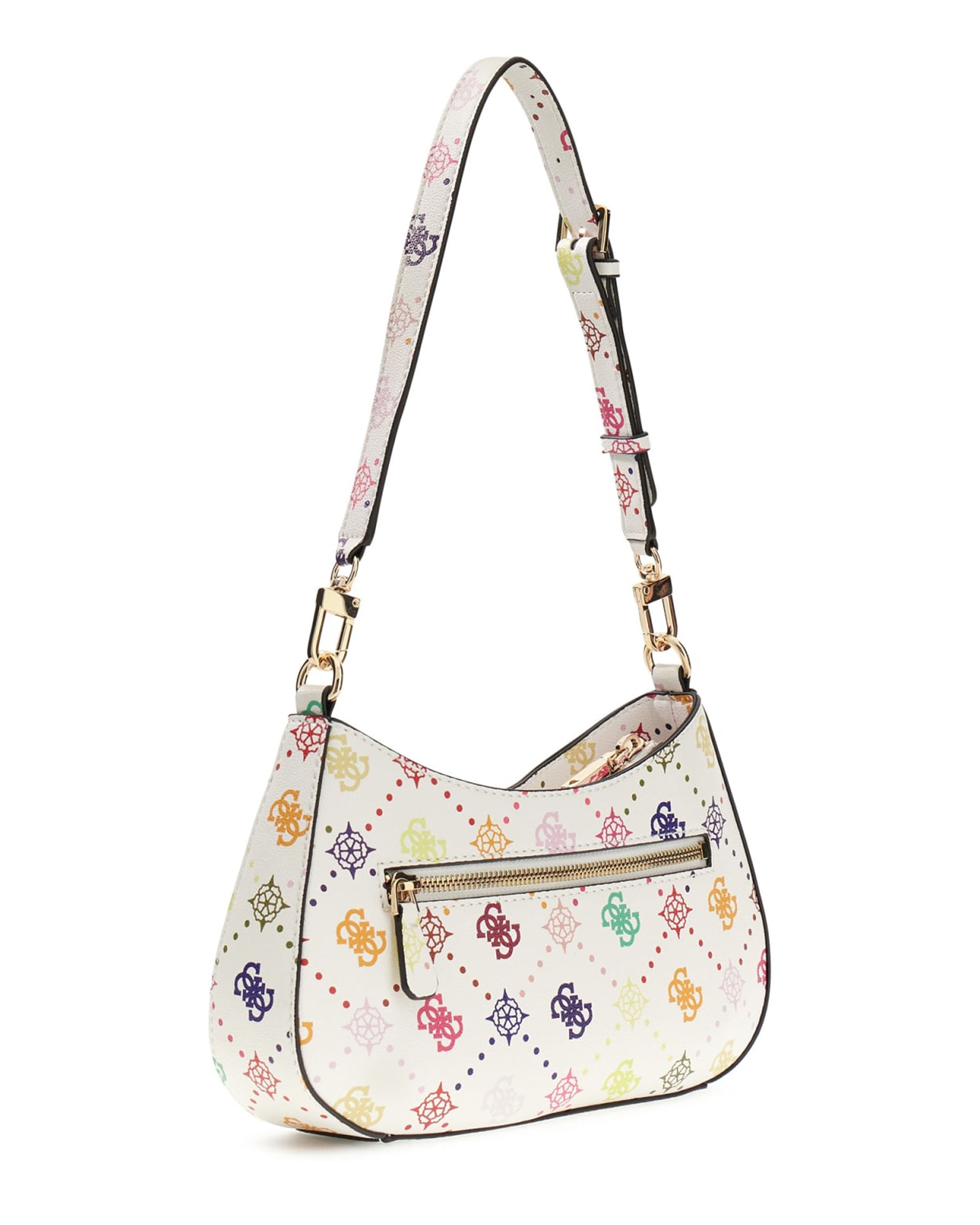 Emelie Logo Top Zip Schoudertas