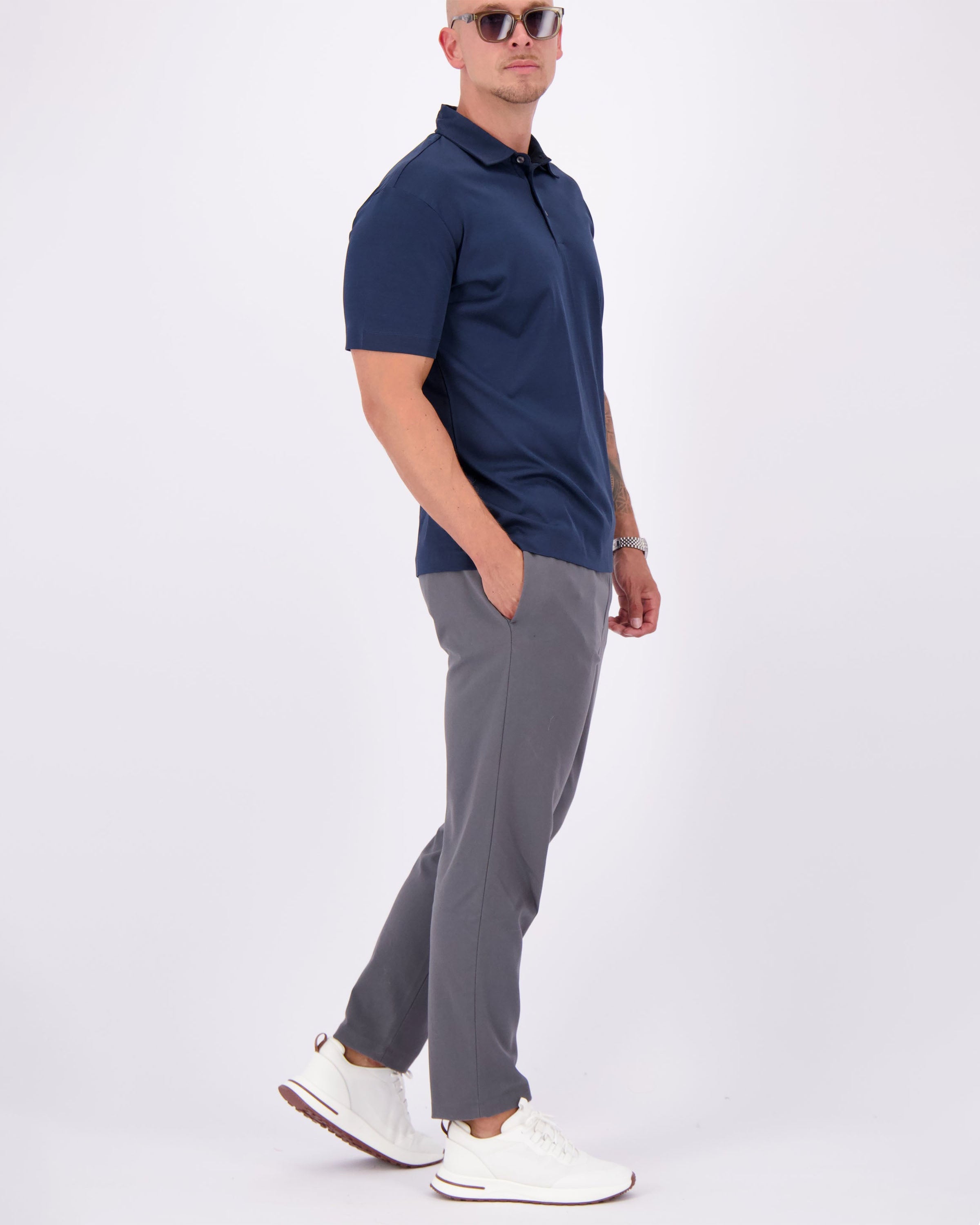 Mercerized Cotton Polo
