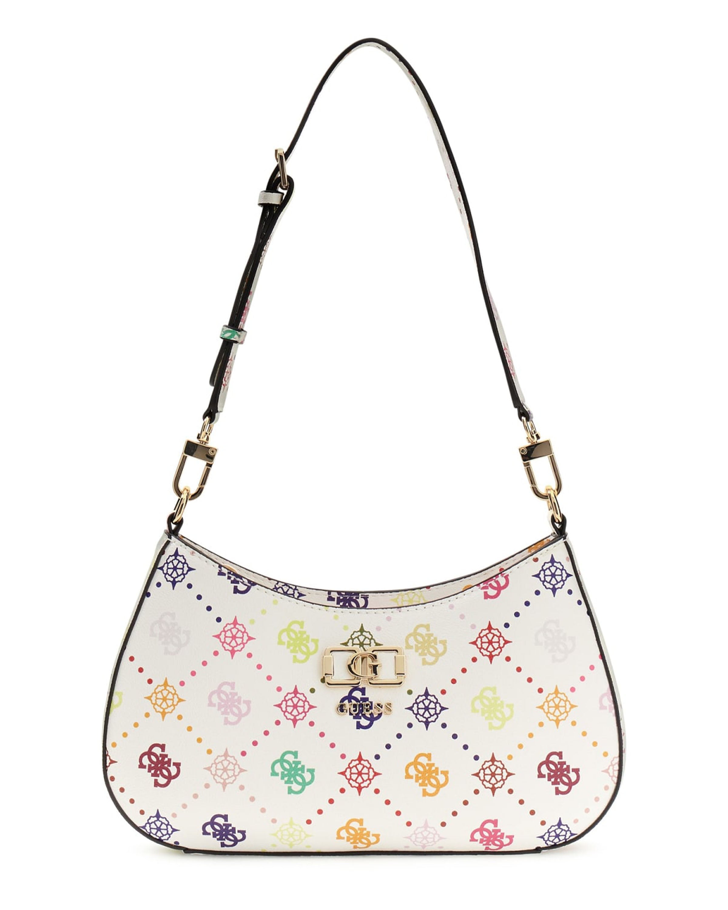 Emelie Logo Top Zip Schoudertas