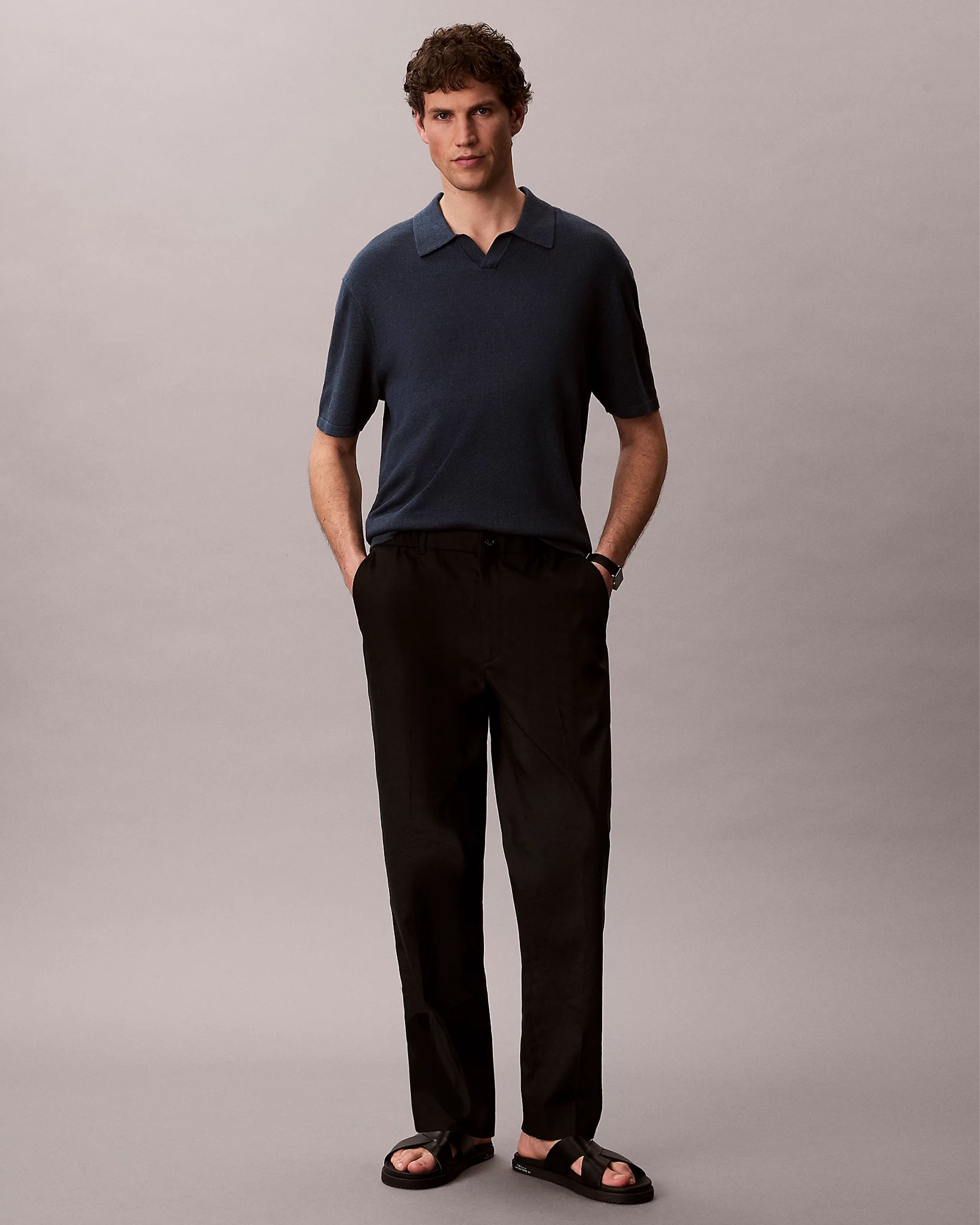 Linen Blnd Johnny T-Shirt