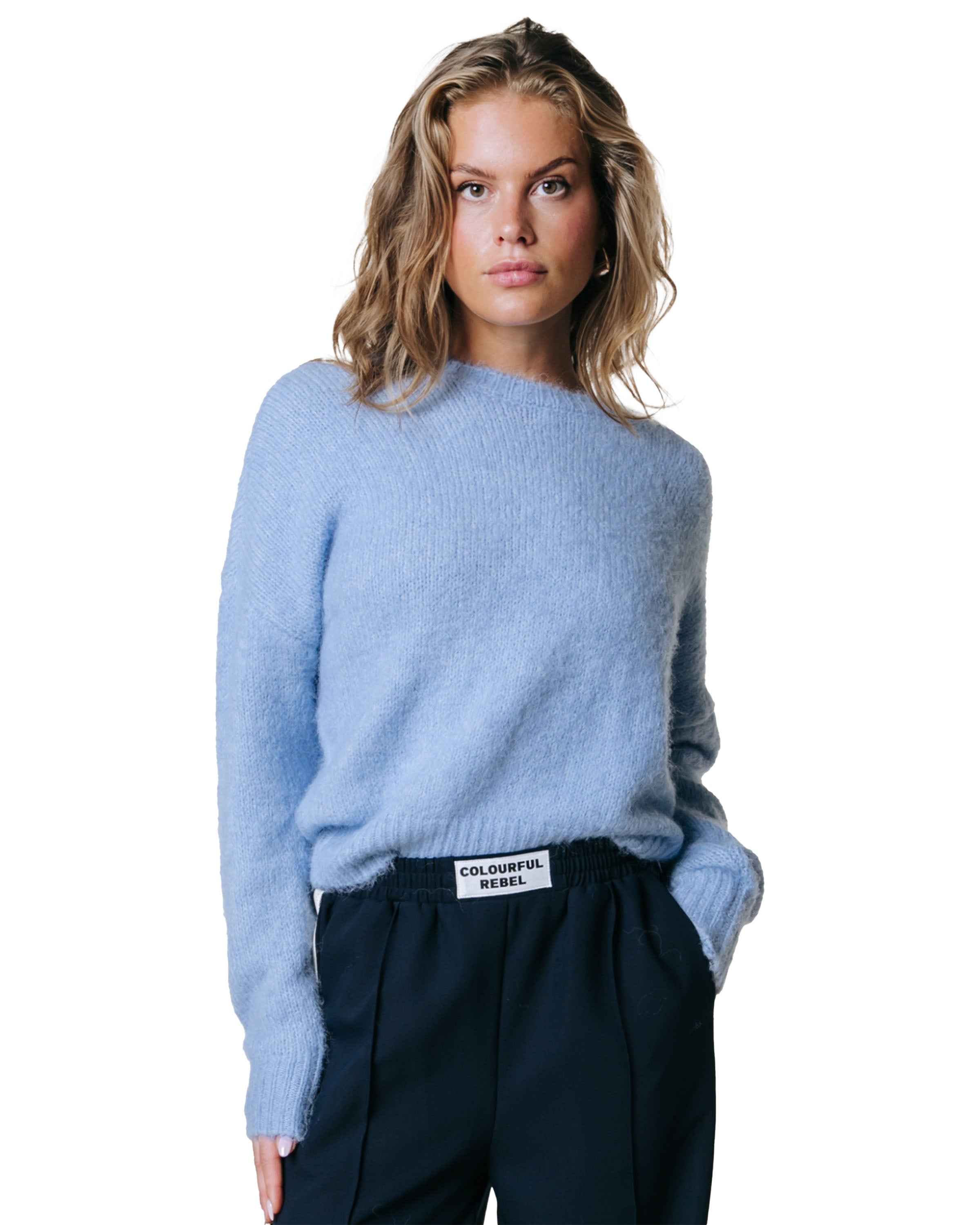 Olivia Crewneck Knitted Sweater