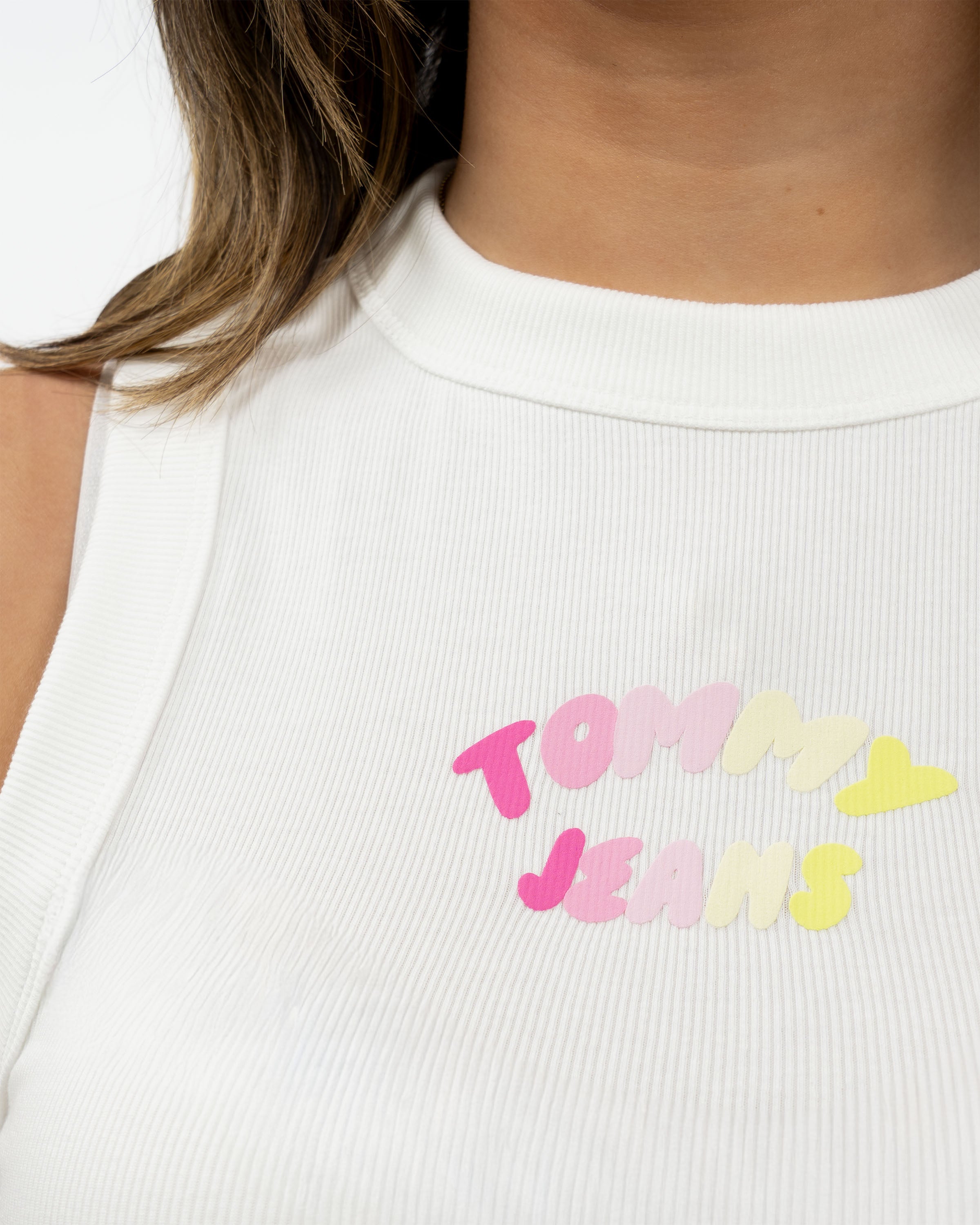 Slim Bubble Tank Top