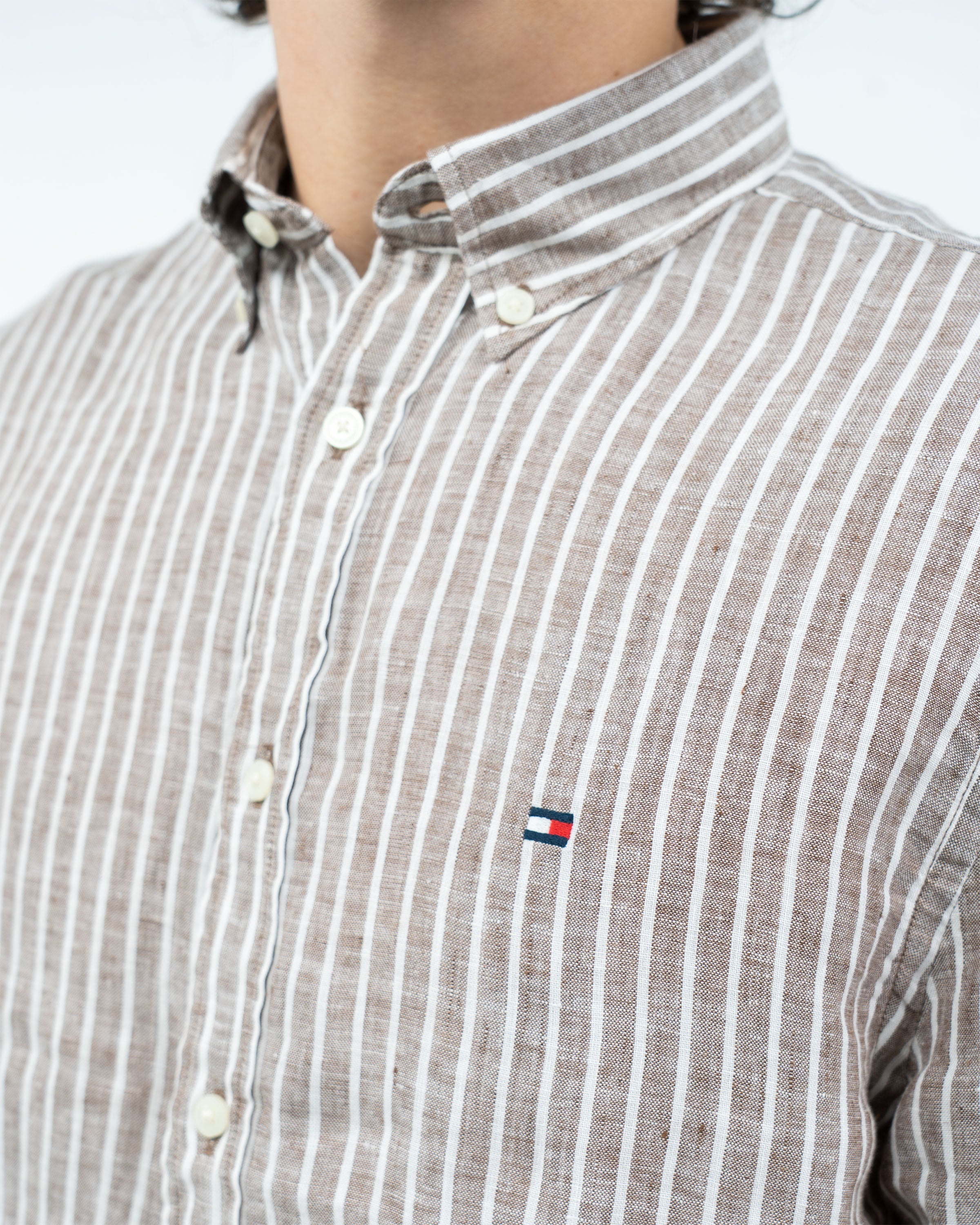 Linen Bengal Stripe Blouse