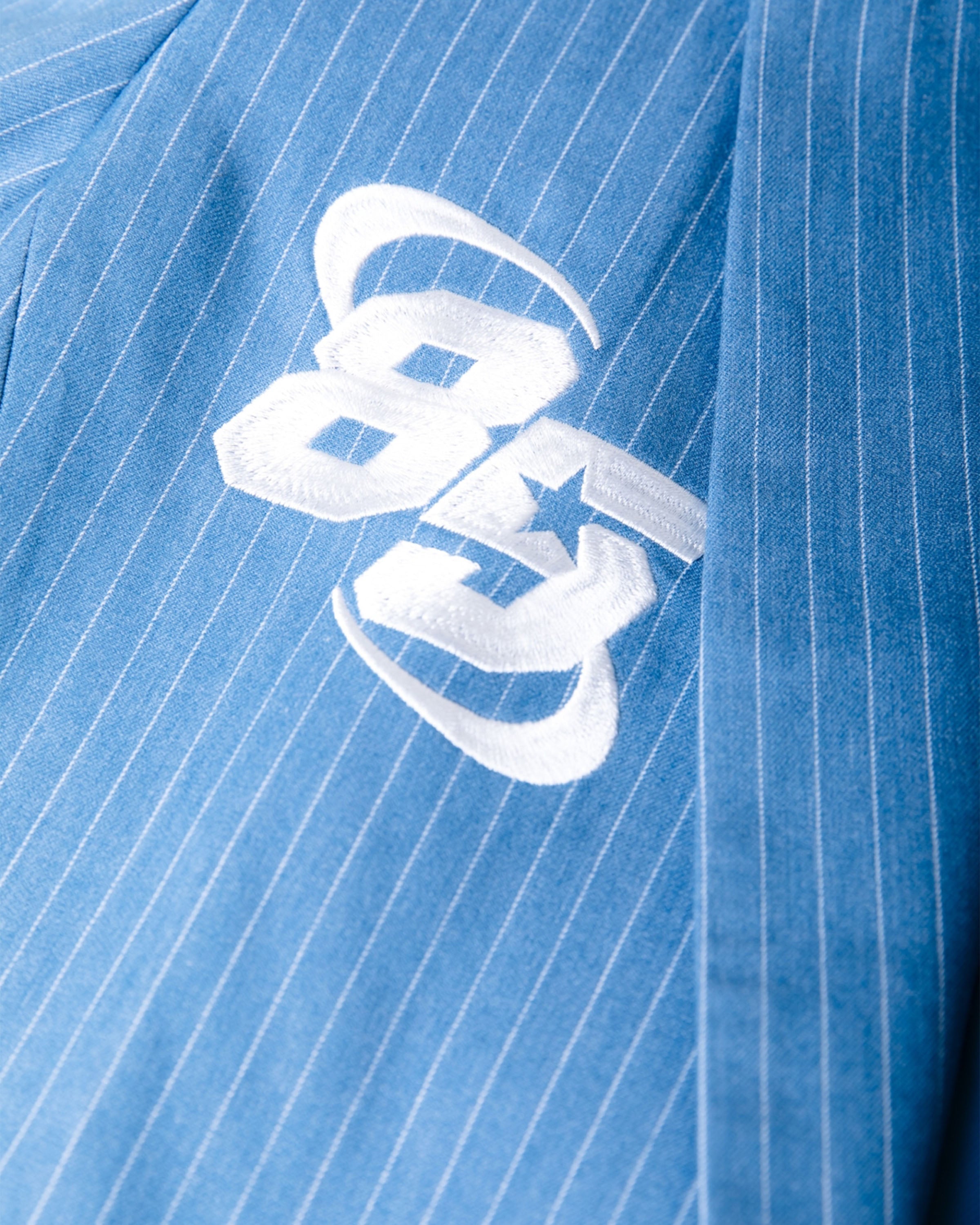 Jesra Pinstripe Melange Single Breasted Blazer