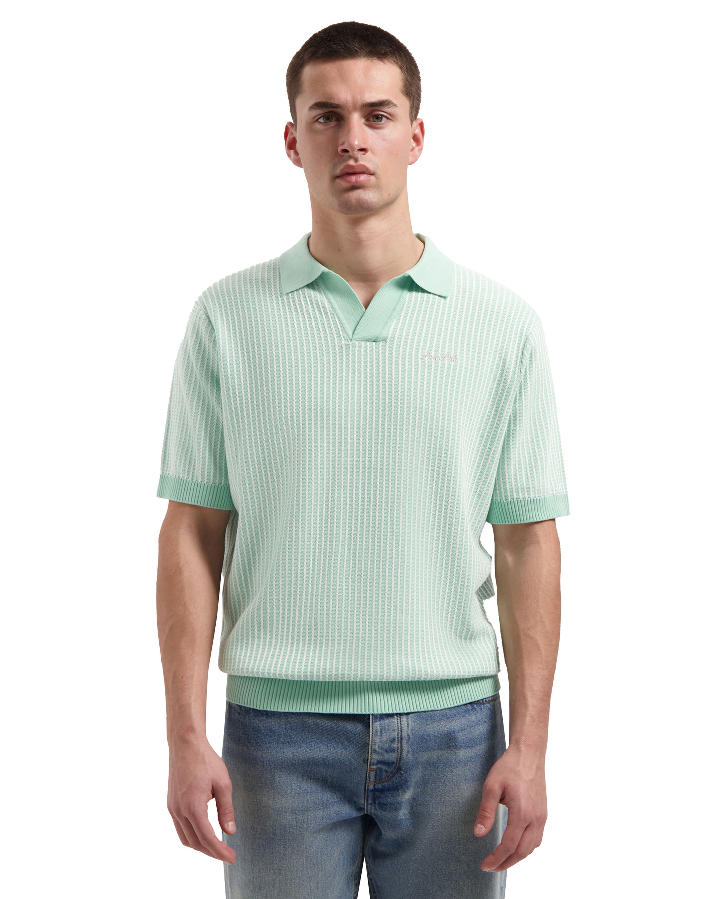 Ladder Stitch Polo