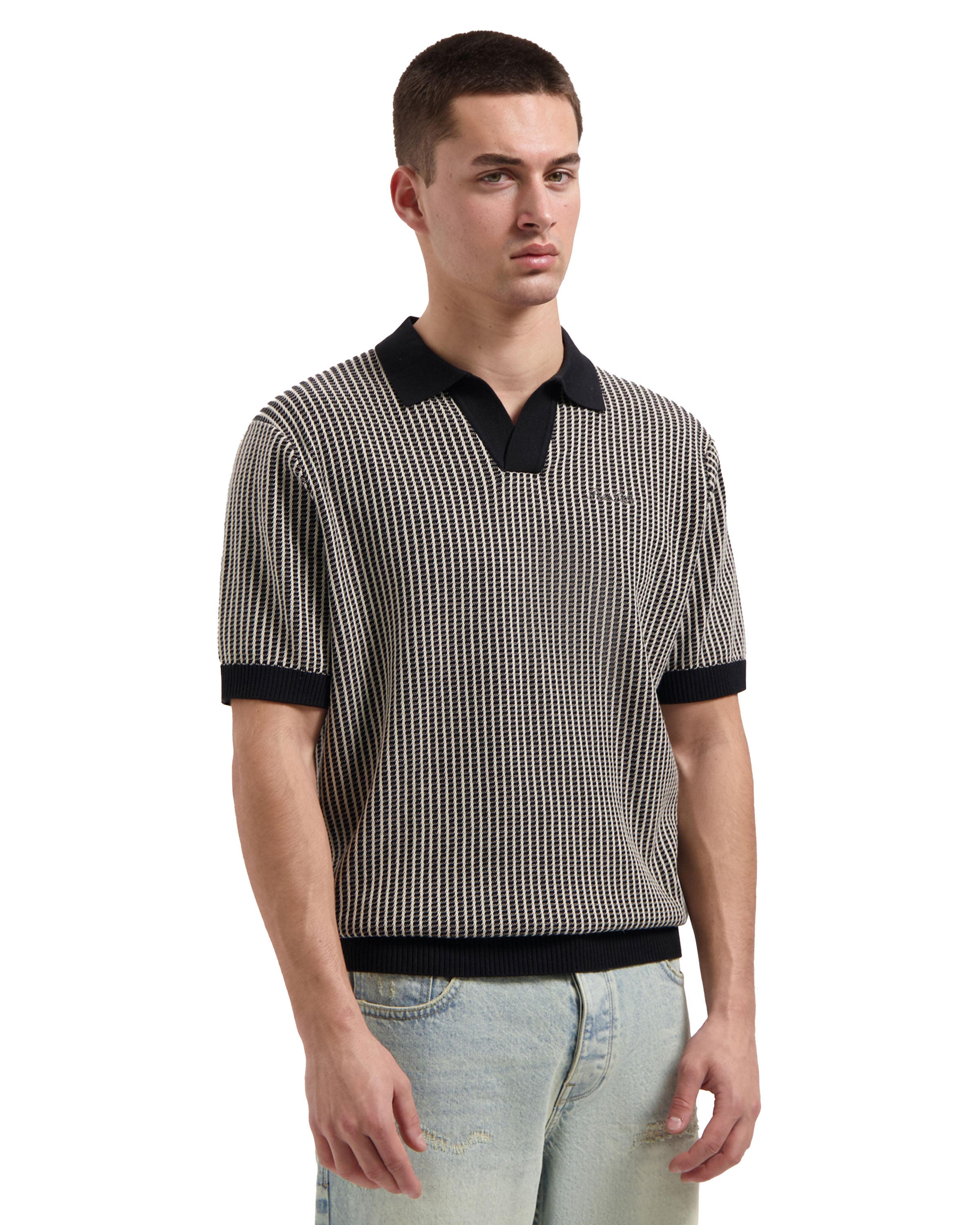 Ladder Stitch Polo