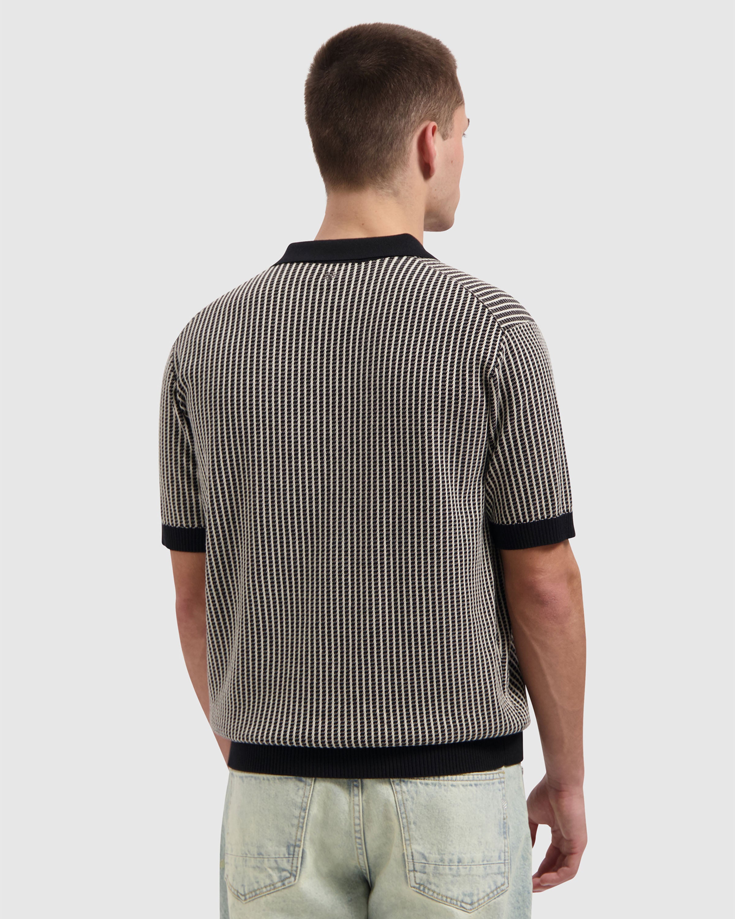 Ladder Stitch Polo