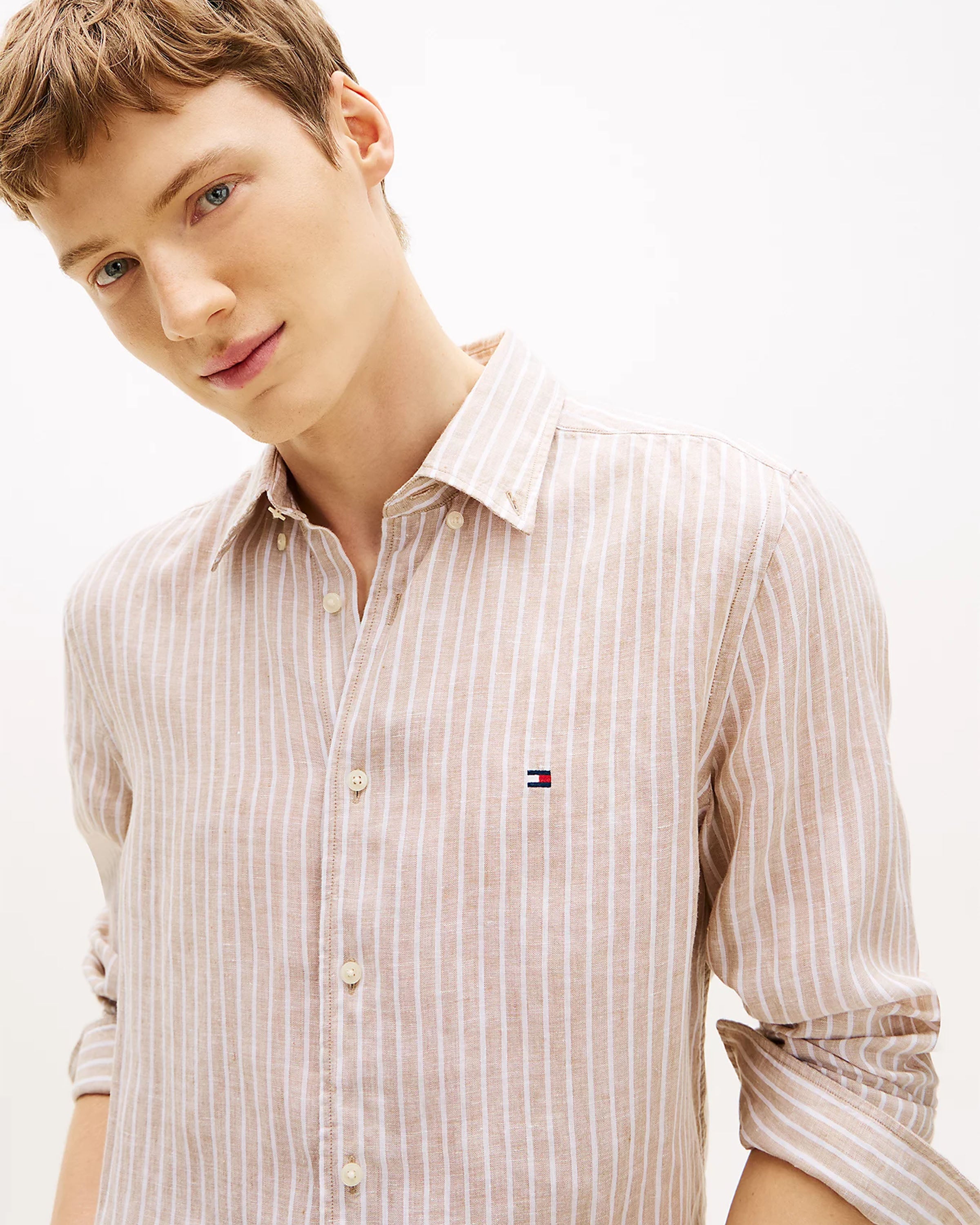 Linen Bengal Stripe Blouse