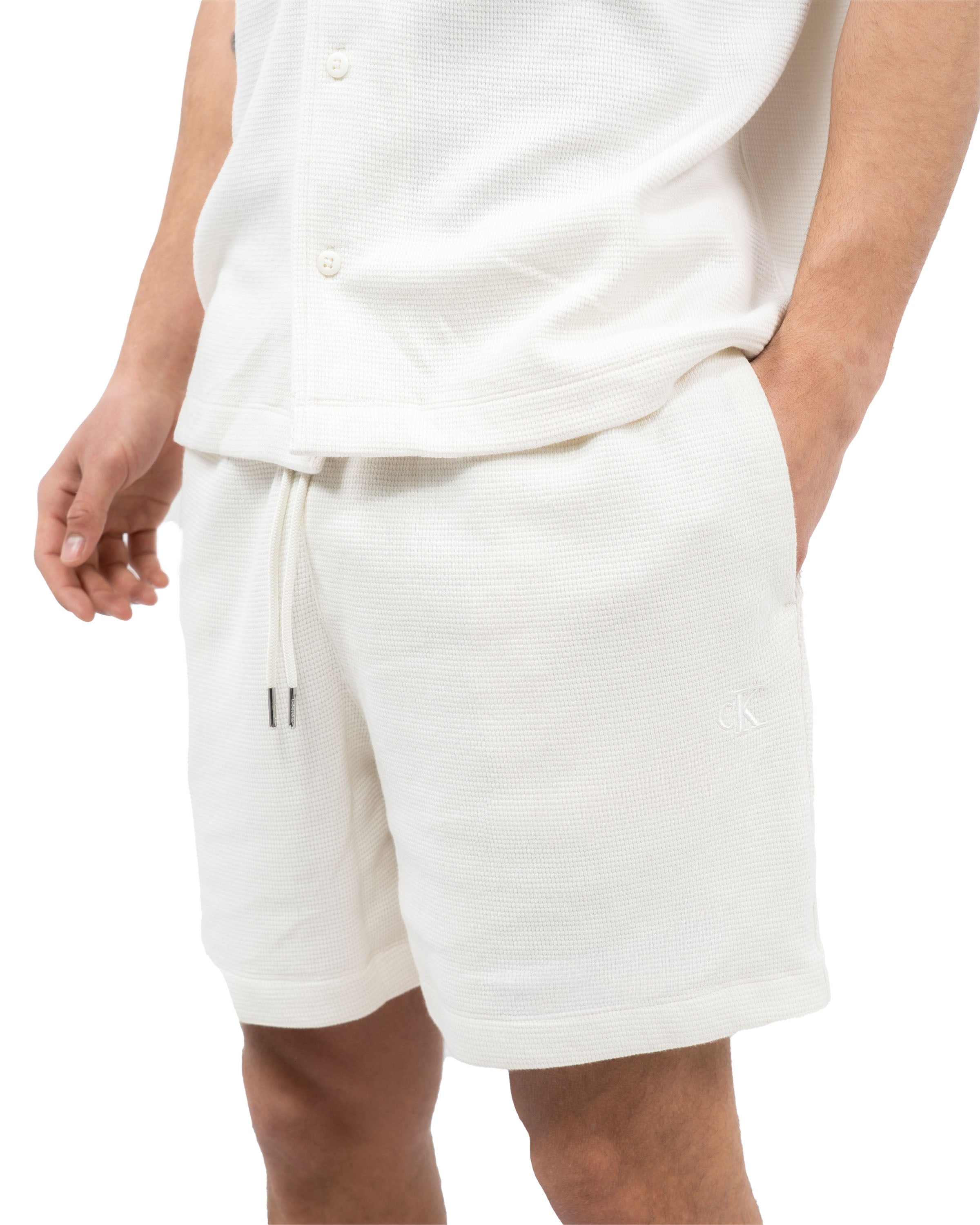 Cotton Waffle Short