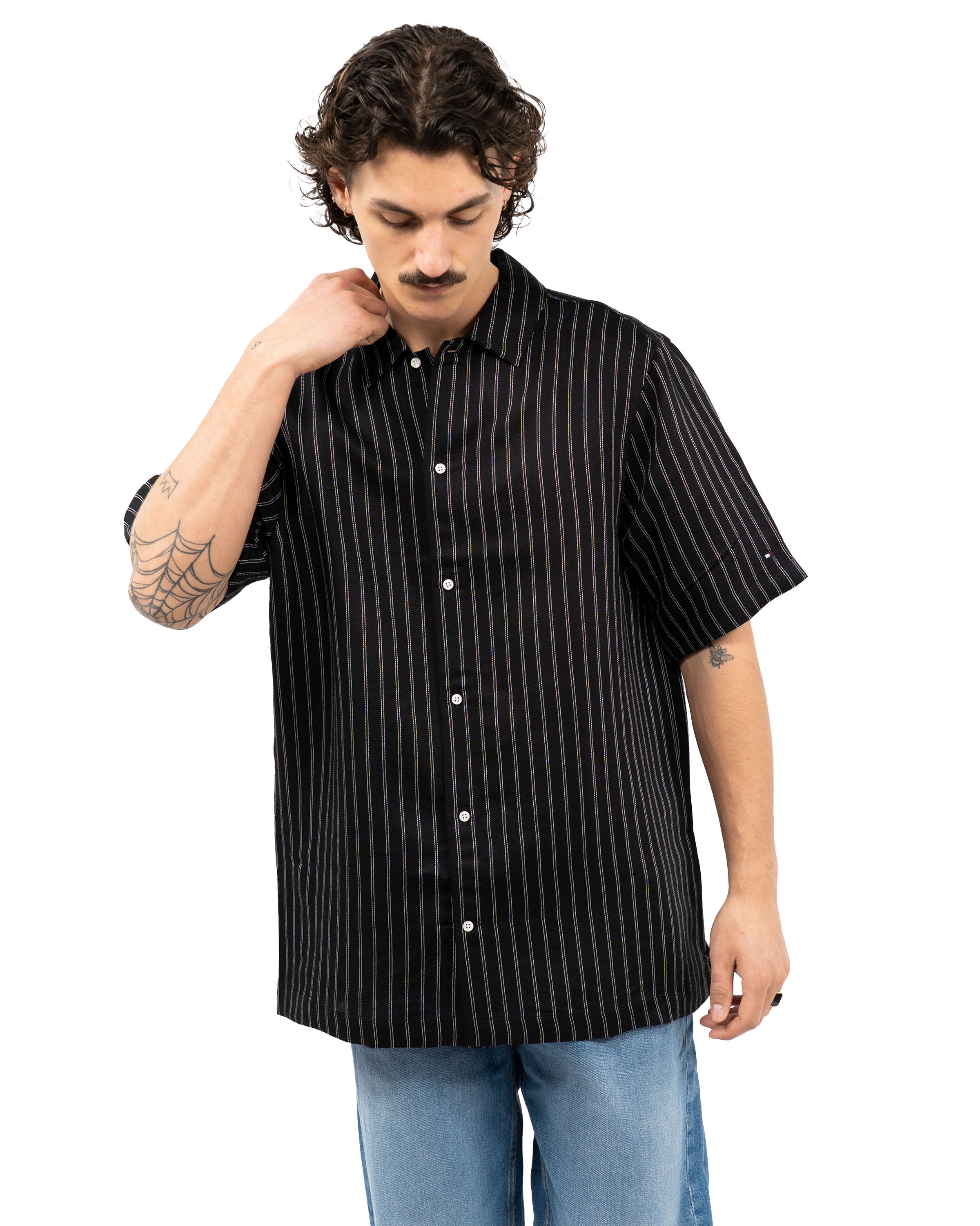Dc Engineered Stripe Shirt