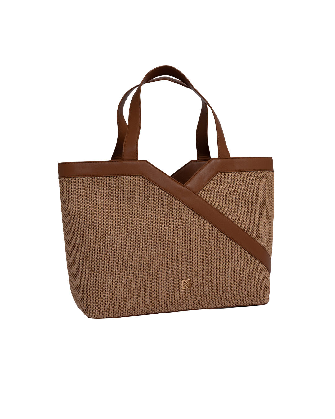 Alvino Raffia Shopper
