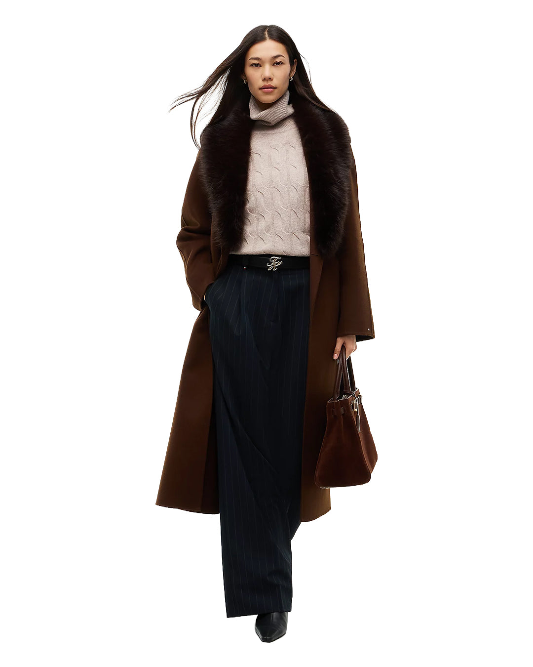 Wool Belted Coat