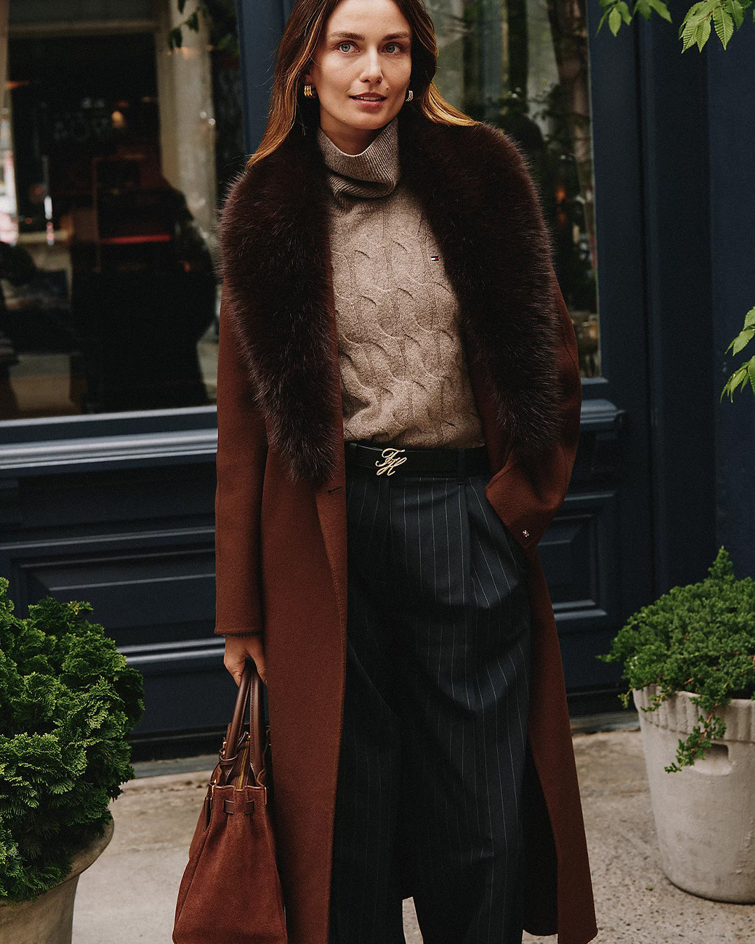 Wool Belted Coat